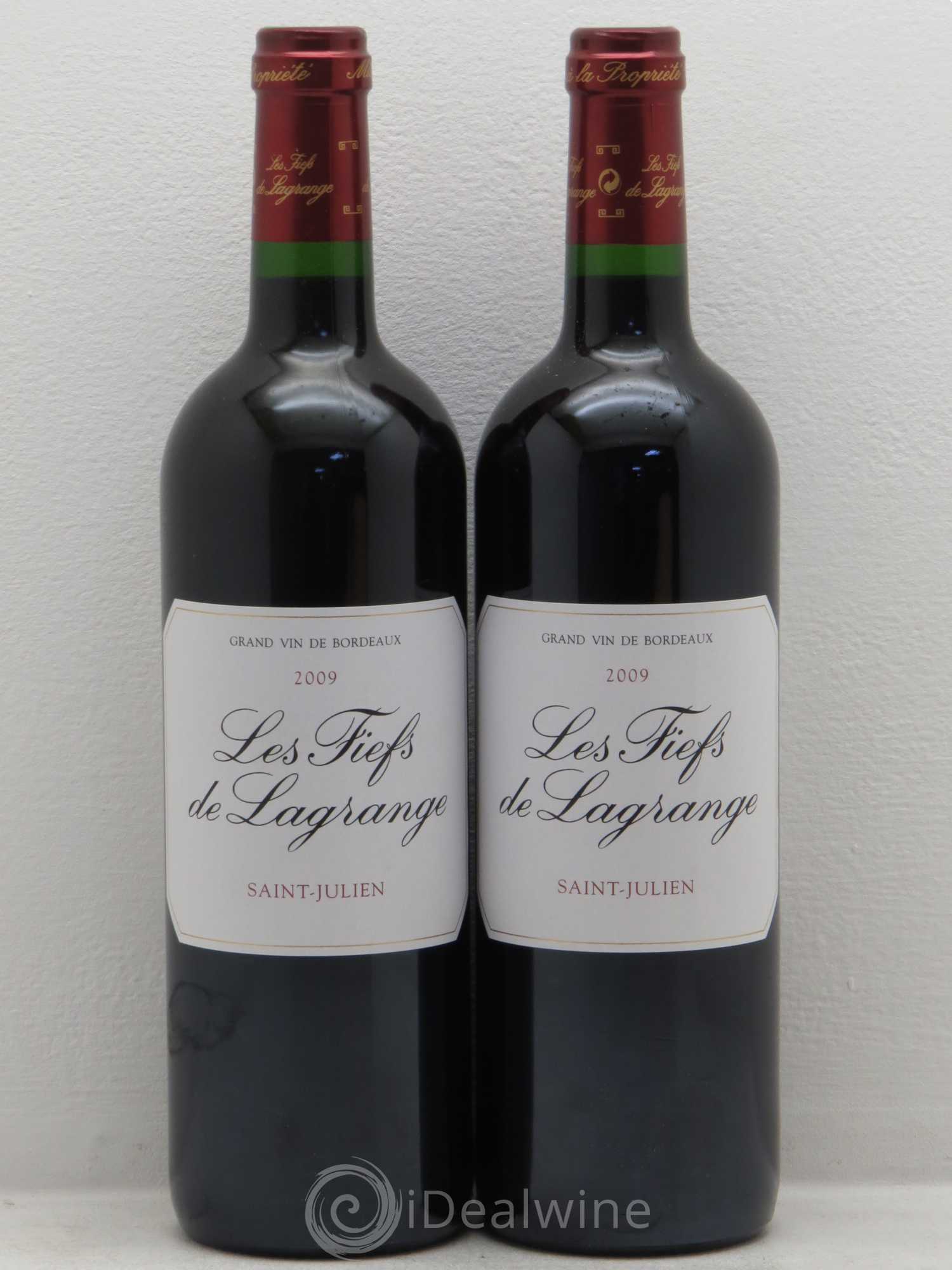 Les Fiefs de Lagrange Second Vin 2009 - Lot de 2 bouteilles - 0