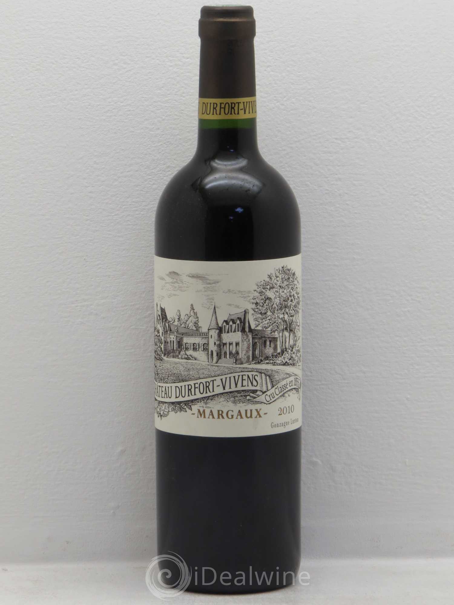 Château Durfort Vivens 2ème Grand Cru Classé 2010 - Lot de 1 bouteille - 0