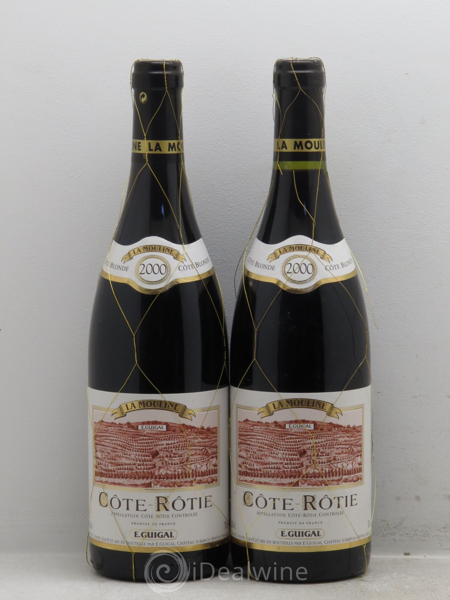 Côte-Rôtie La Mouline Guigal 2000 - Lot de 2 bouteilles - 0