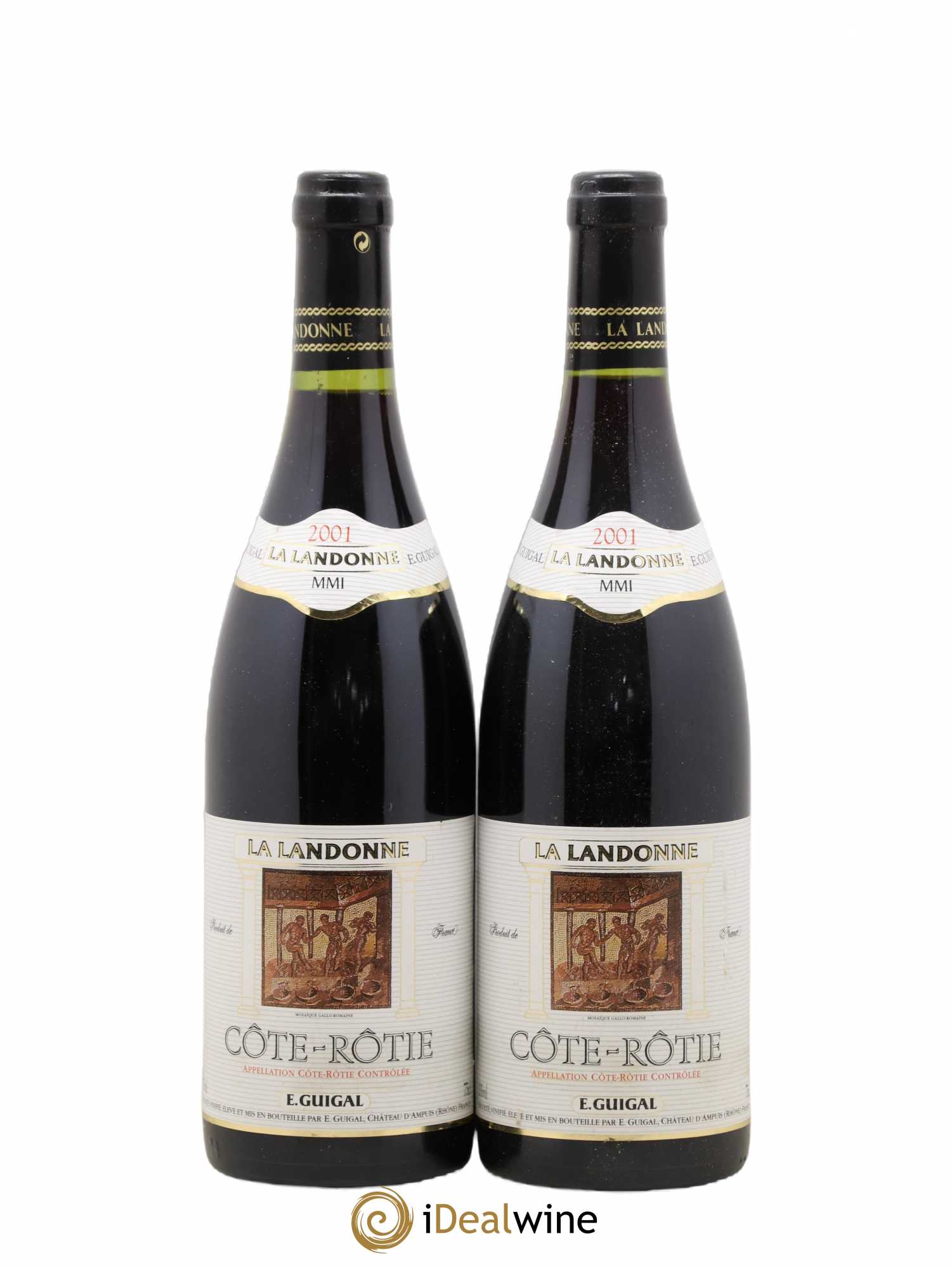 Côte-Rôtie La Landonne Guigal 2001 - Lot de 2 bouteilles - 0