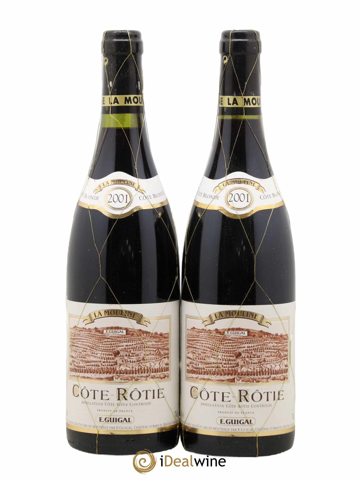Côte-Rôtie La Mouline Guigal 2001 - Lot de 2 bouteilles - 0
