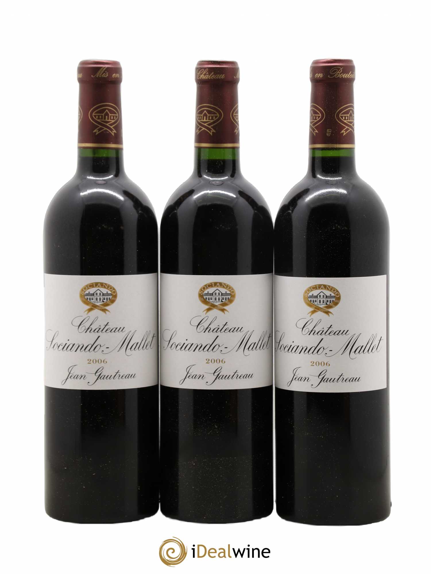 Château Sociando Mallet 2006 - Lot de 12 bouteilles - 3