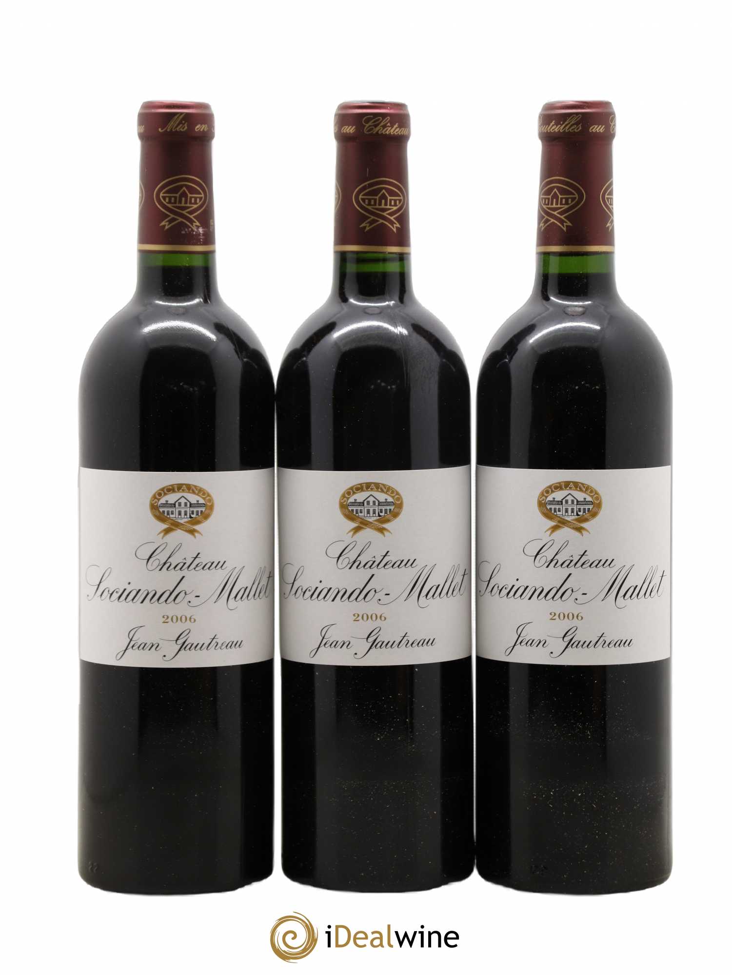 Château Sociando Mallet 2006 - Lot de 12 bouteilles - 4