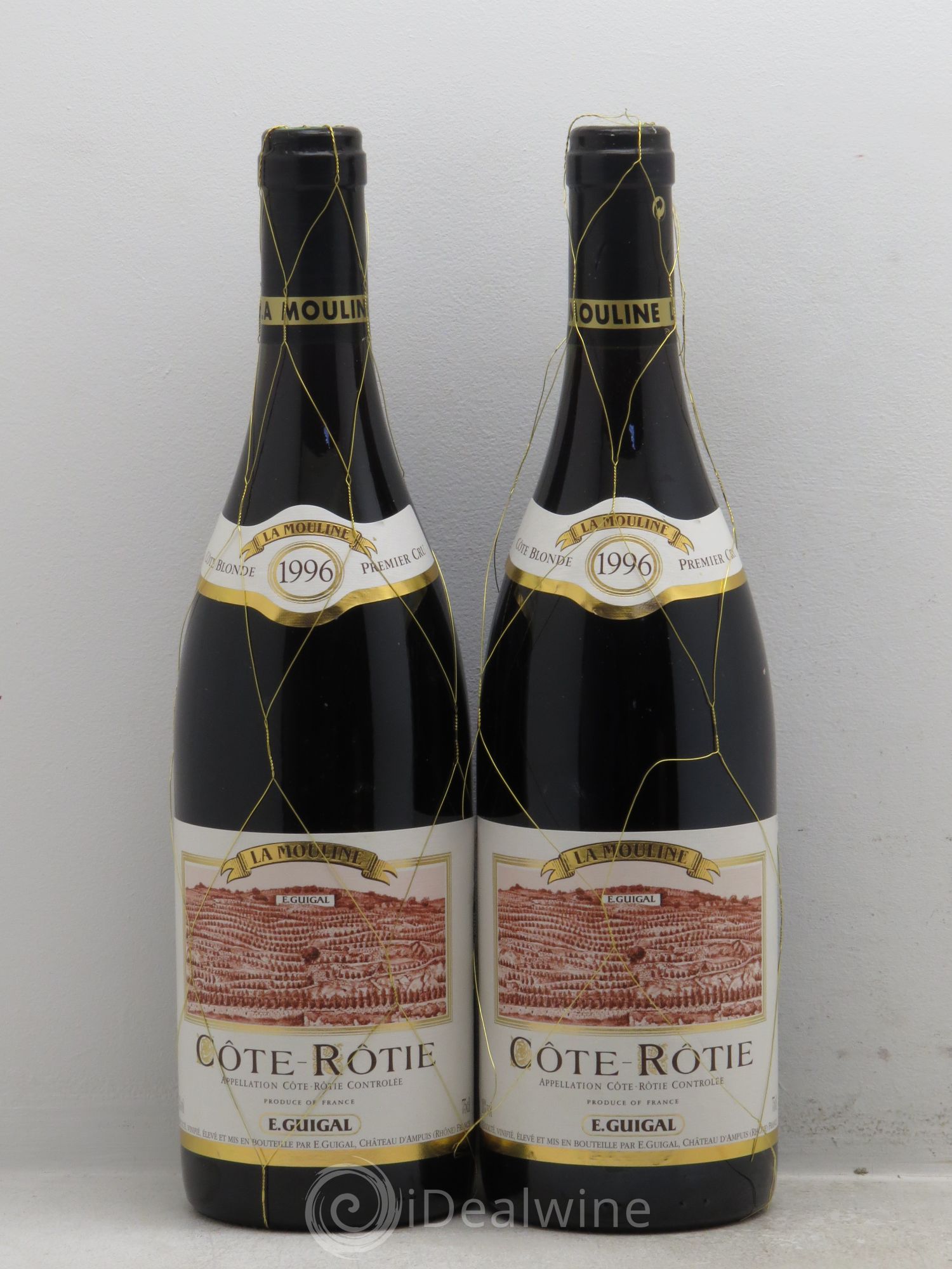 Côte-Rôtie La Mouline Guigal 1996 - Lot de 2 bouteilles - 0
