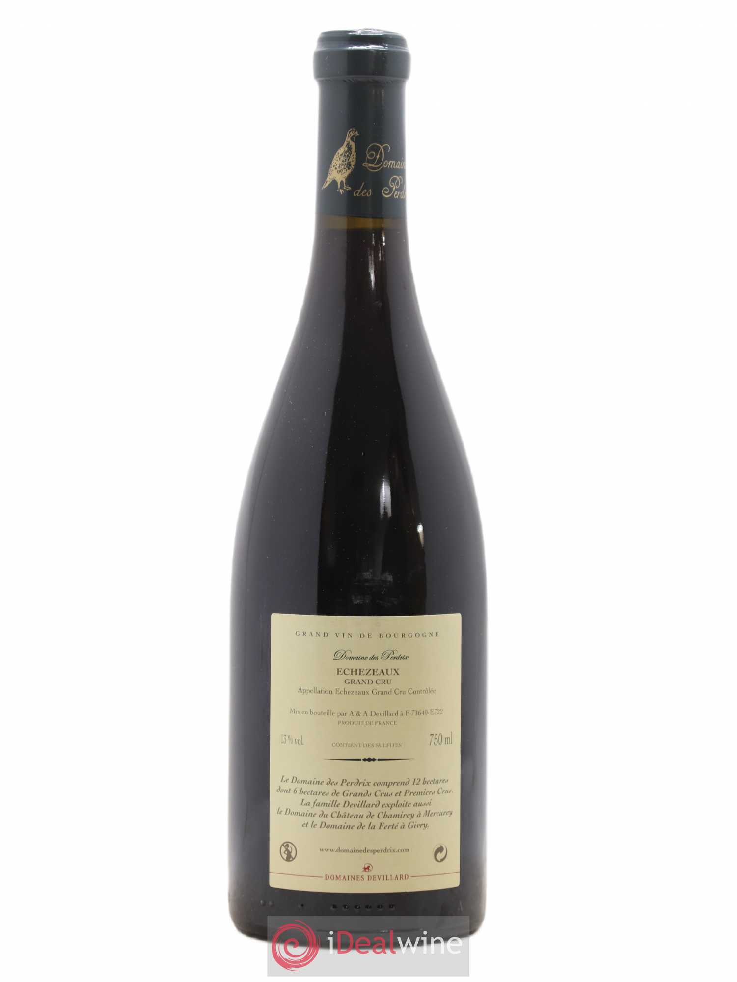 Echezeaux Grand Cru Perdrix (Domaine des) 2007 - Lot de 1 bouteille - 1