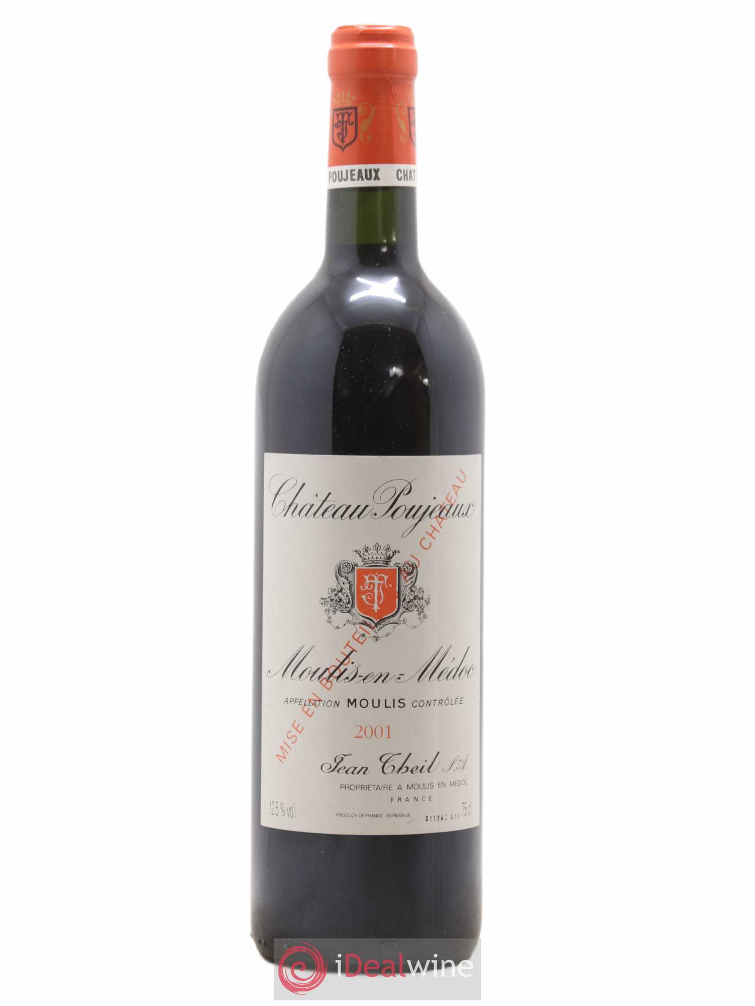 Château Poujeaux 2001 - Lot de 1 bouteille - 0