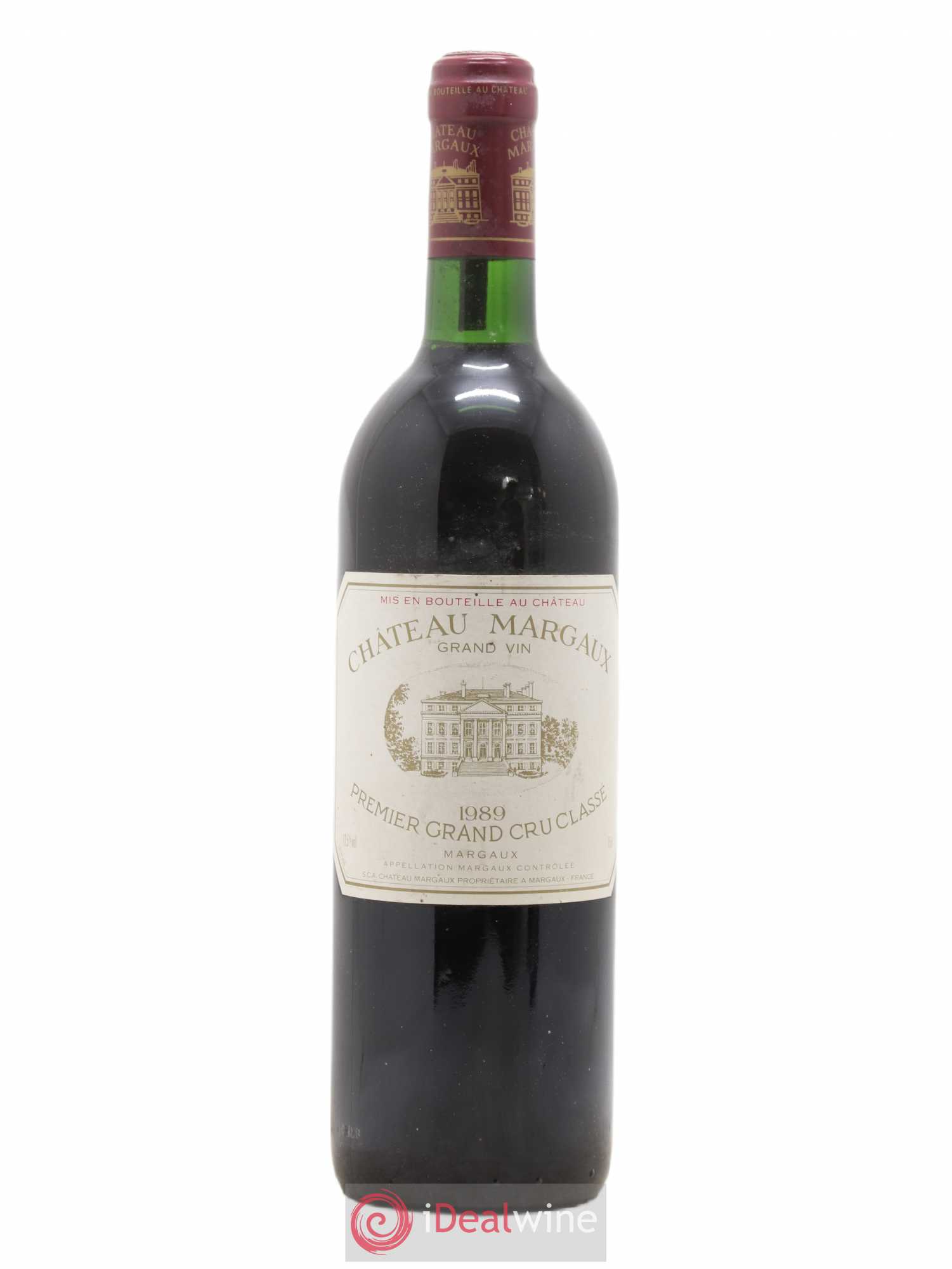 Château Margaux 1er Grand Cru Classé 1989 - Lot de 1 bouteille - 0