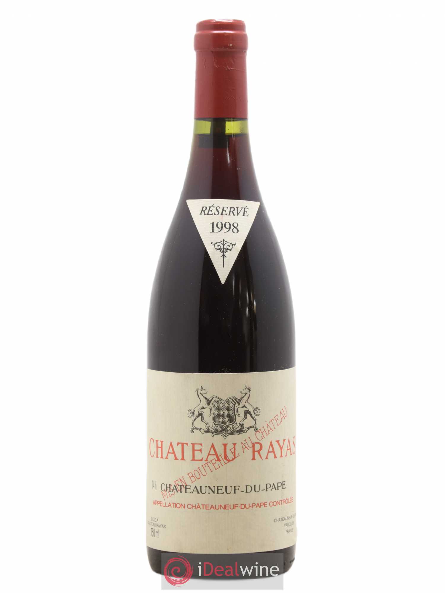 Châteauneuf-du-Pape Château Rayas Emmanuel Reynaud 1998 - Lot de 1 bouteille - 0
