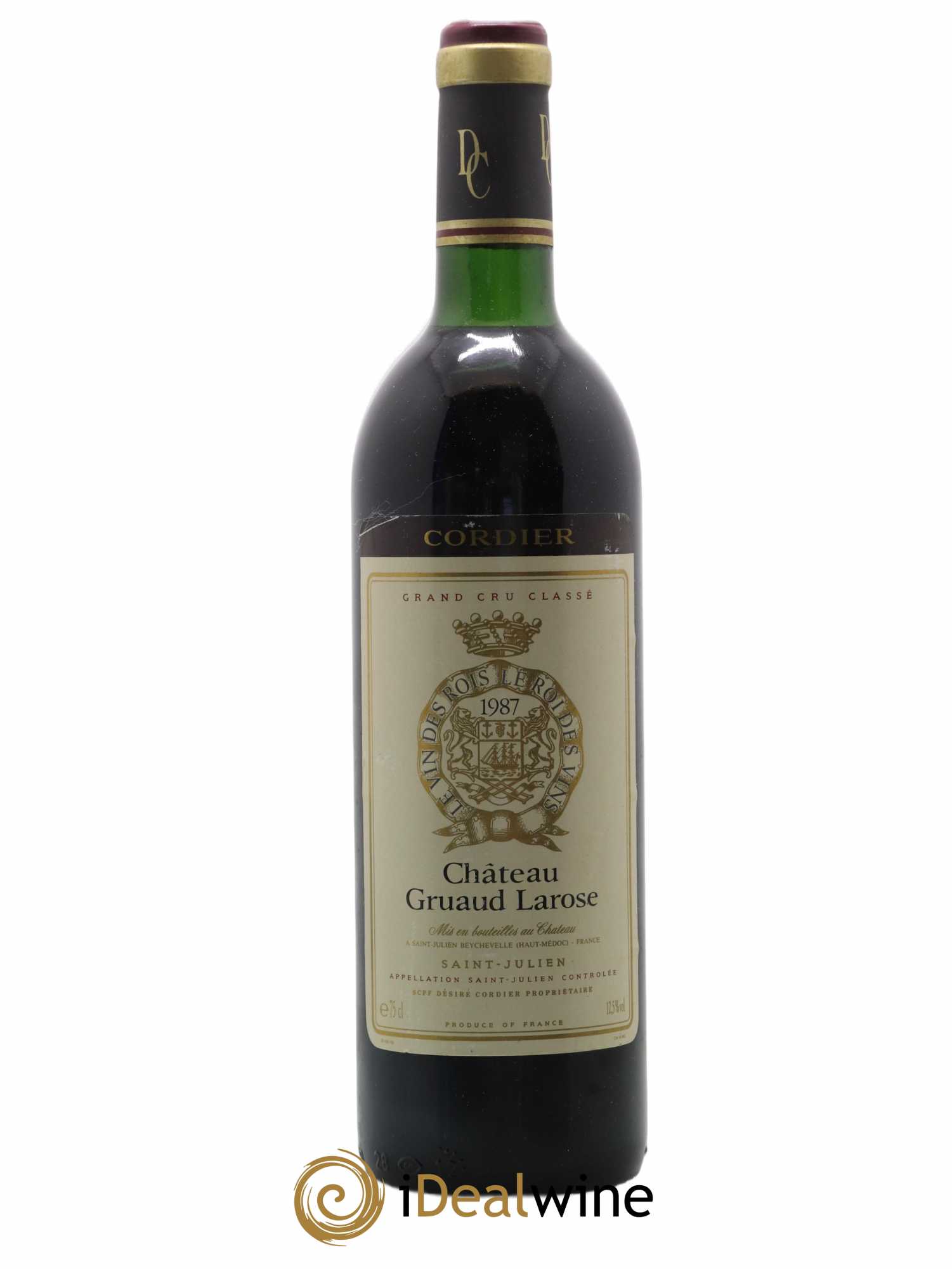 Château Gruaud Larose 2ème Grand Cru Classé 1987 - Lot de 1 bouteille - 0
