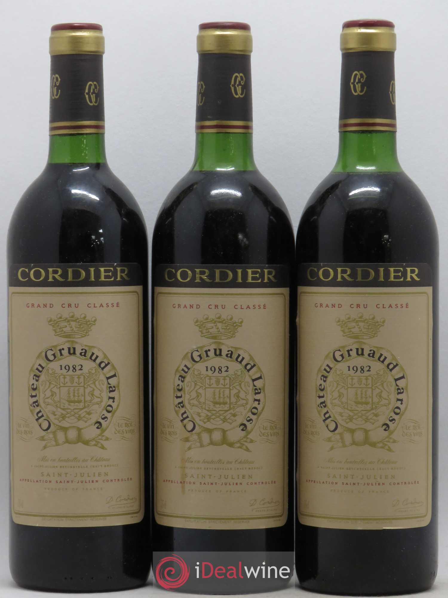 Château Gruaud Larose 2ème Grand Cru Classé 1982 - Lot de 6 bouteilles - 1