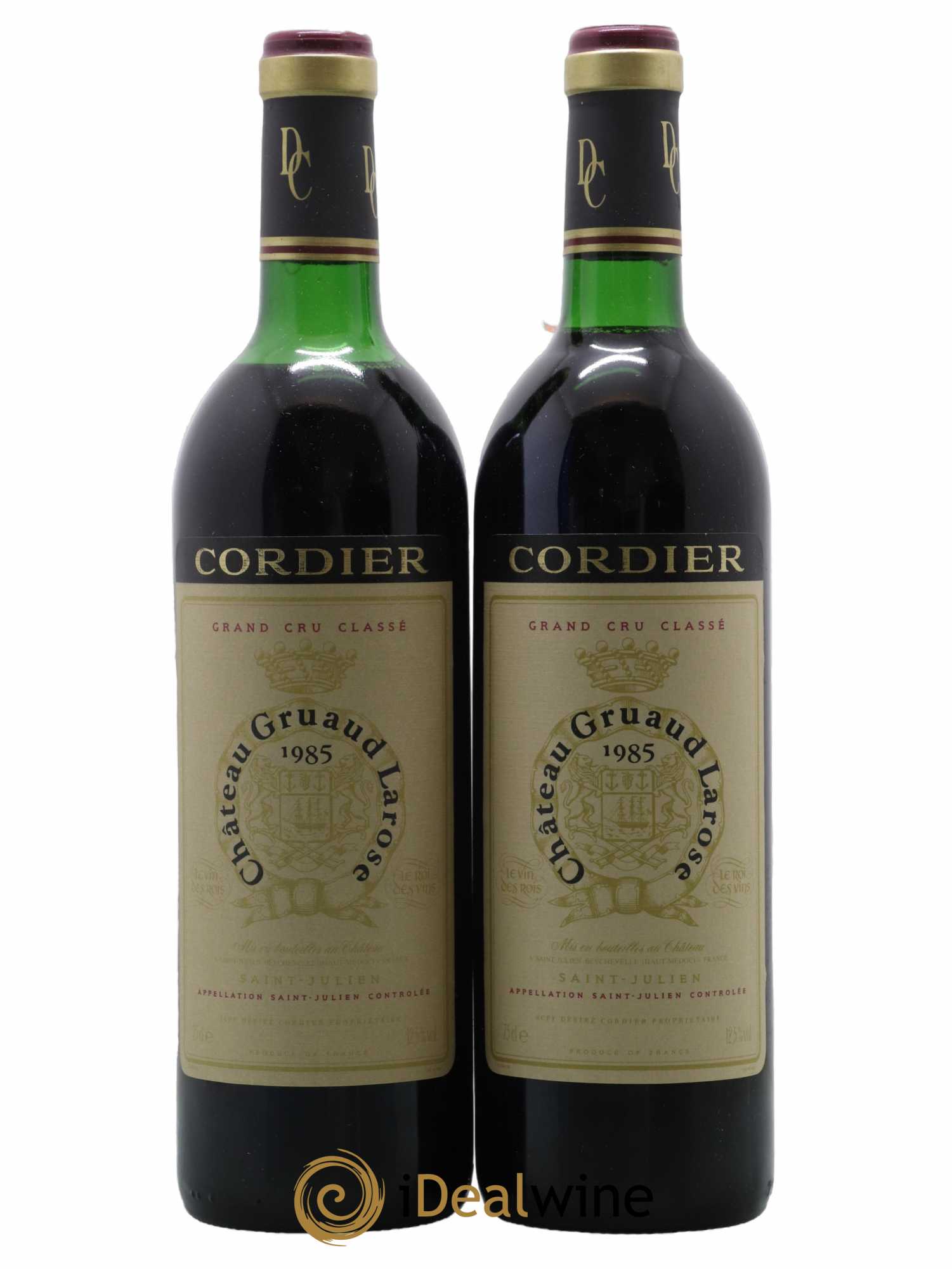 Château Gruaud Larose 2ème Grand Cru Classé 1985 - Lot de 2 bouteilles - 0