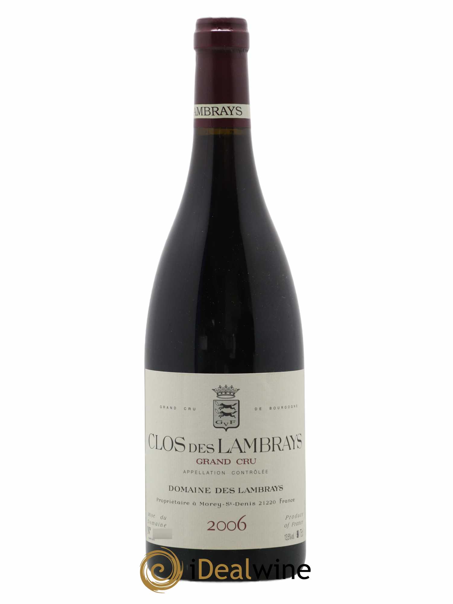 Clos des Lambrays Grand Cru Domaine des Lambrays 2006 - Lot de 1 bouteille - 0