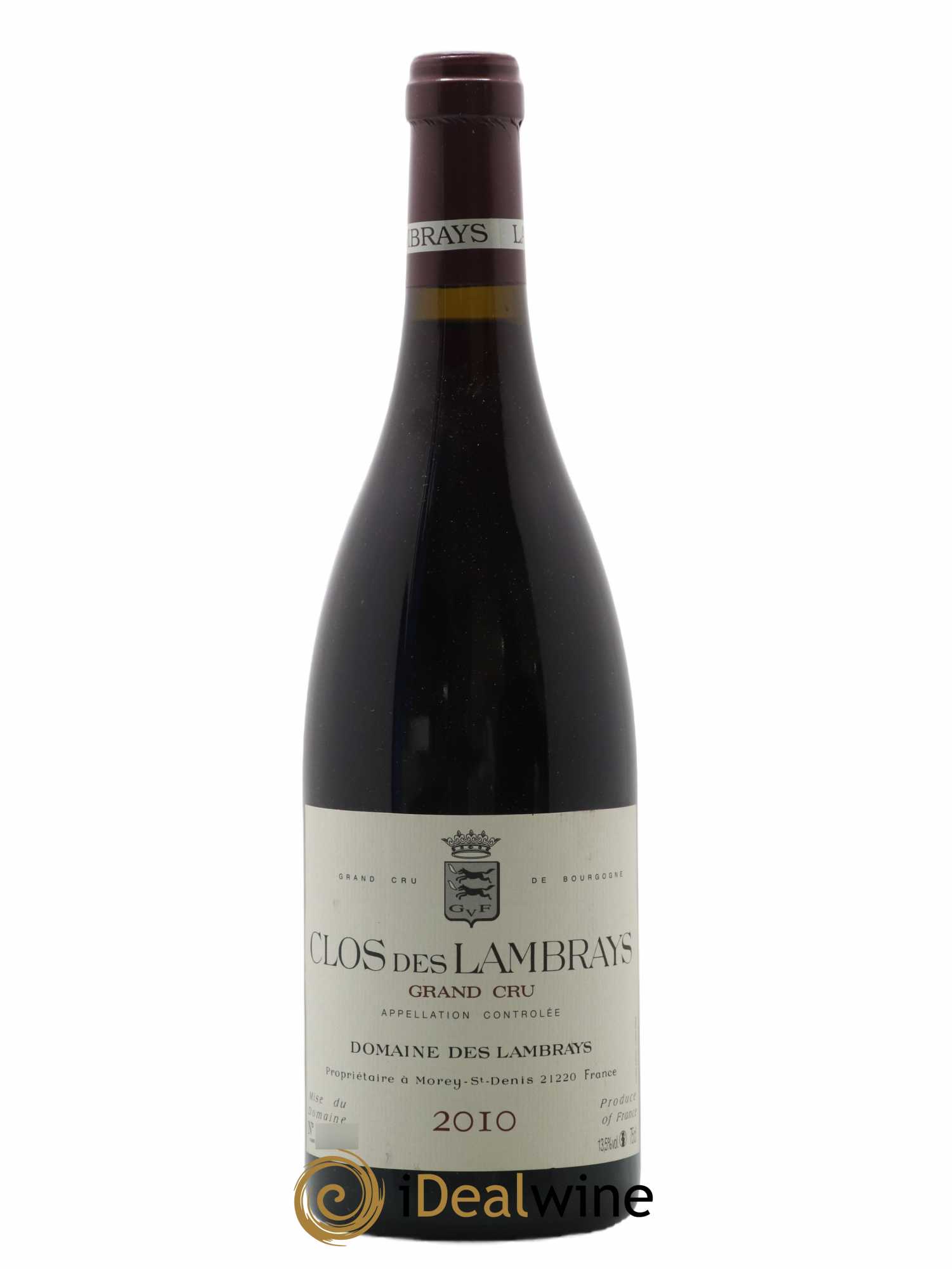 Clos des Lambrays Grand Cru Domaine des Lambrays 2010 - Lot de 1 bouteille - 0