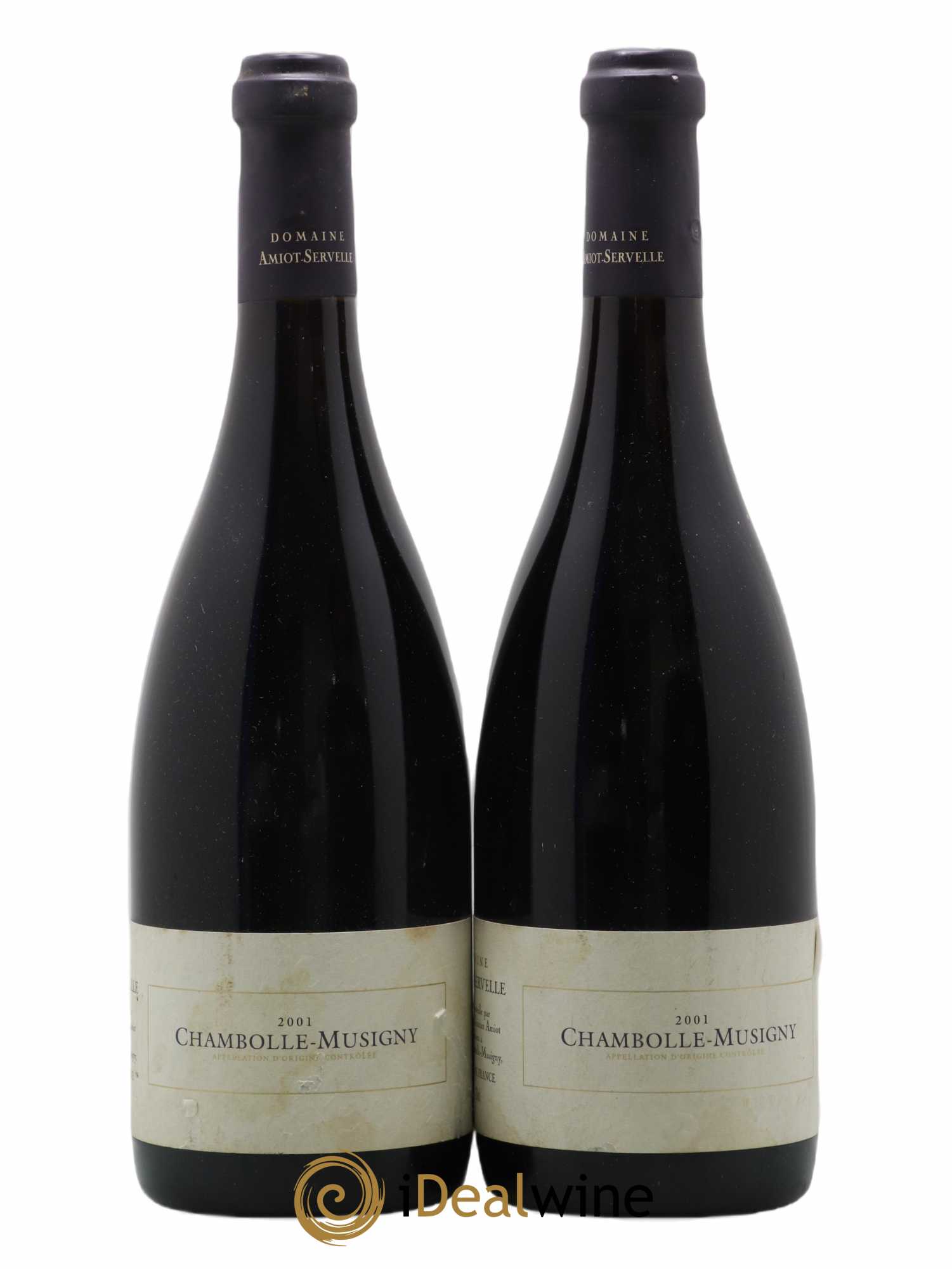 Chambolle-Musigny Amiot-Servelle 2001 - Lot de 2 bouteilles - 0