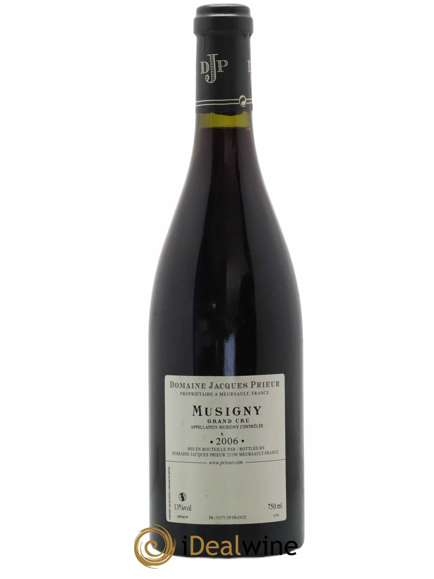 Musigny Grand Cru Jacques Prieur (Domaine) 2006 - Lot de 1 bouteille - 1