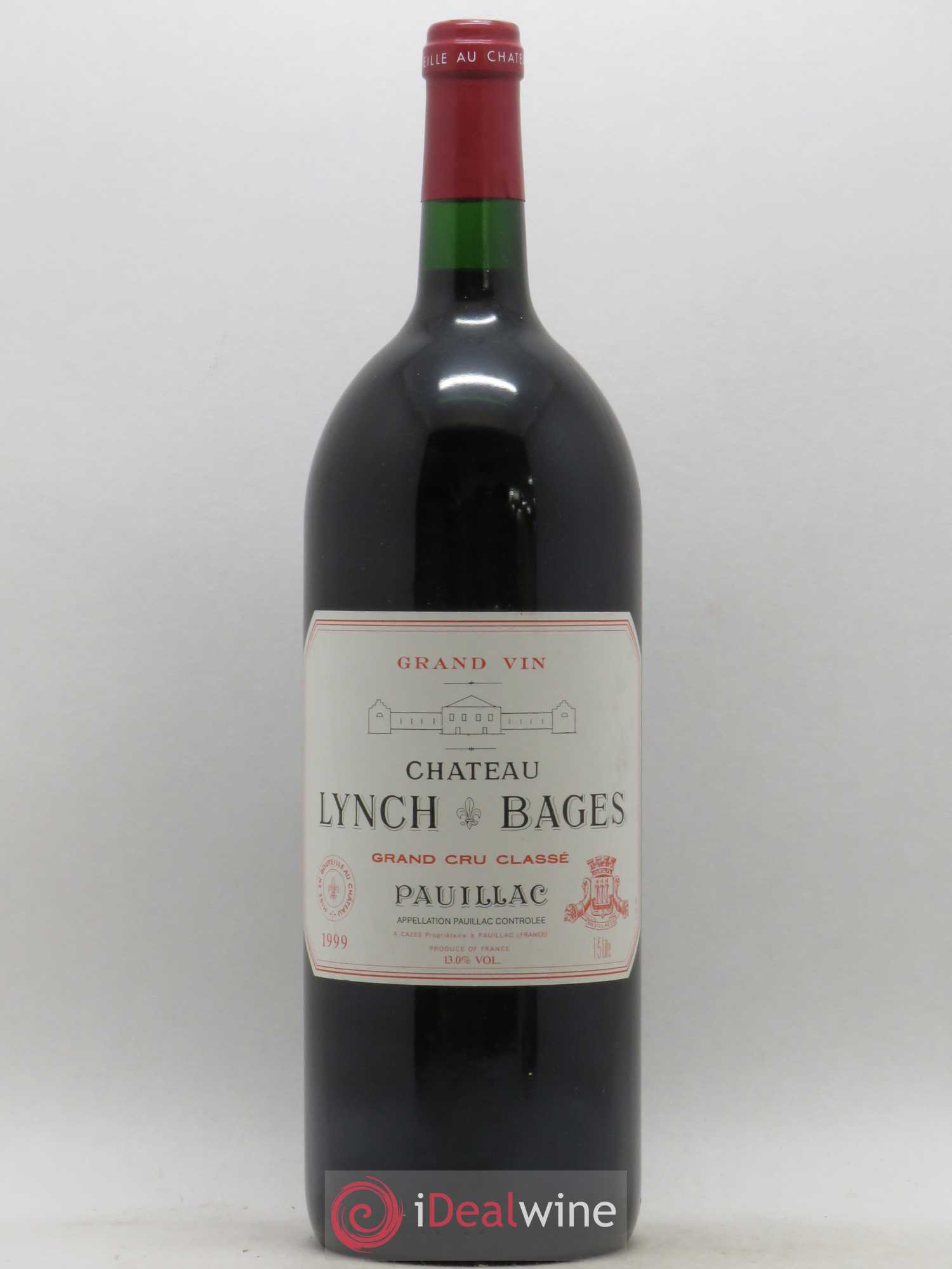 Château Lynch Bages 5ème Grand Cru Classé 1999 - Lot de 1 magnum - 0