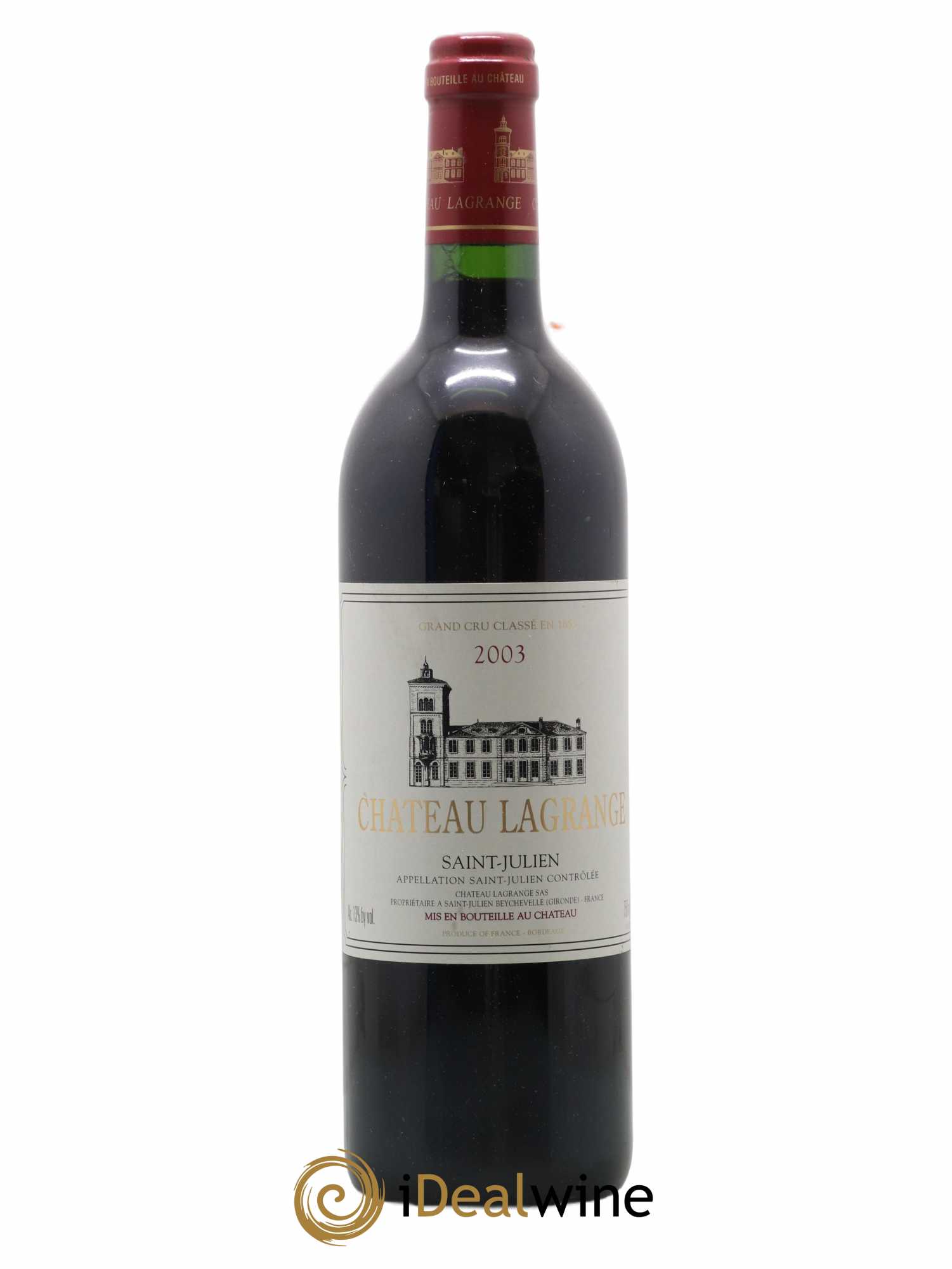 Château Lagrange 3ème Grand Cru Classé 2003 - Lot de 1 bouteille - 0