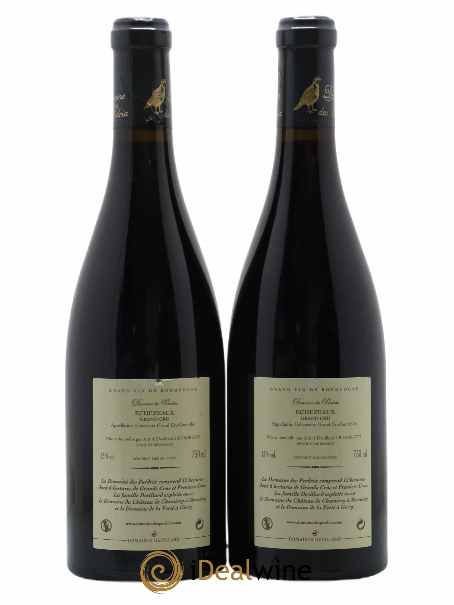 Echezeaux Grand Cru Perdrix (Domaine des) 2007 - Lot de 2 bouteilles - 1