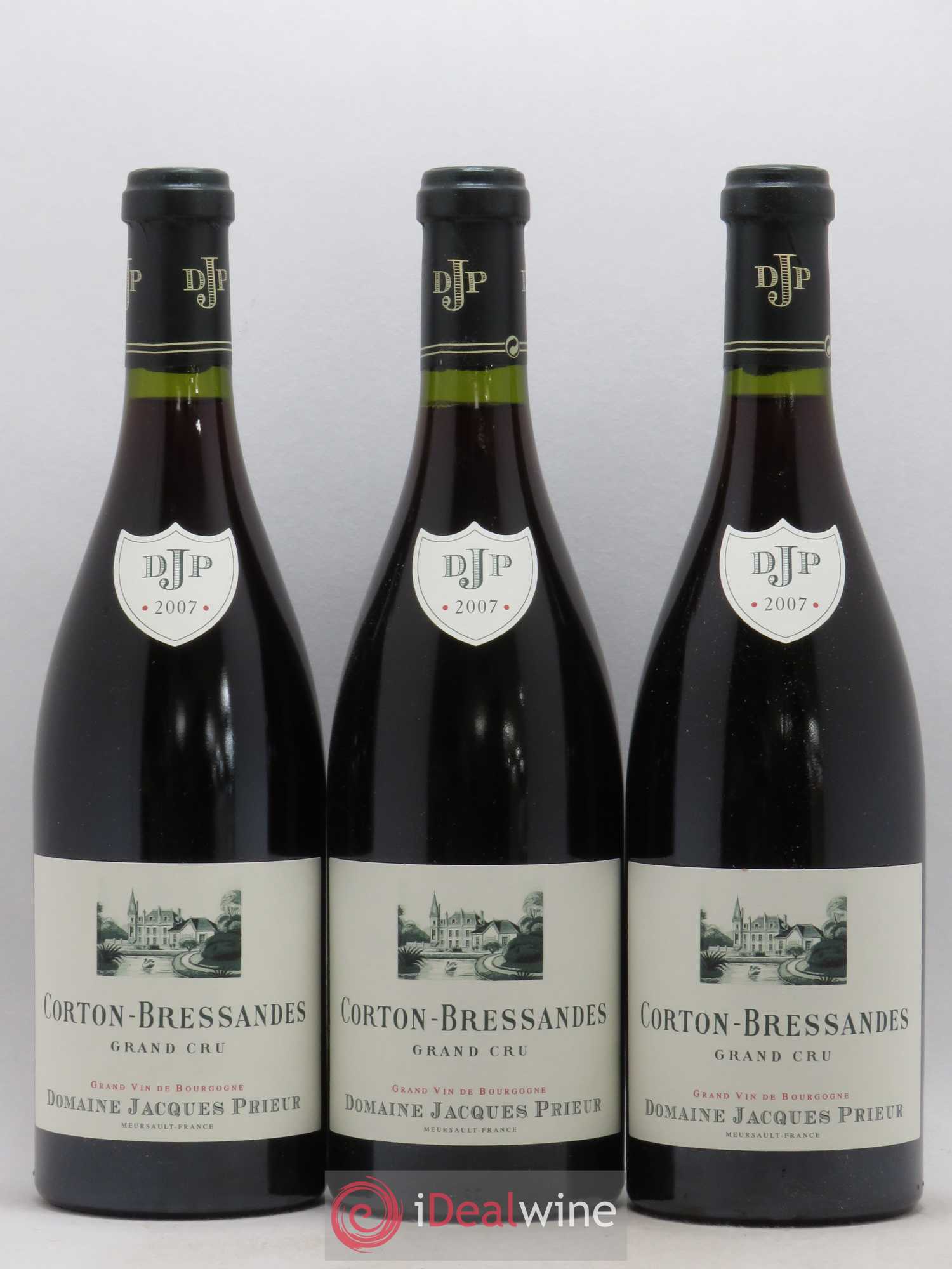 Corton-Bressandes Grand Cru Jacques Prieur (Domaine) 2007 - Lot de 3 bouteilles - 0