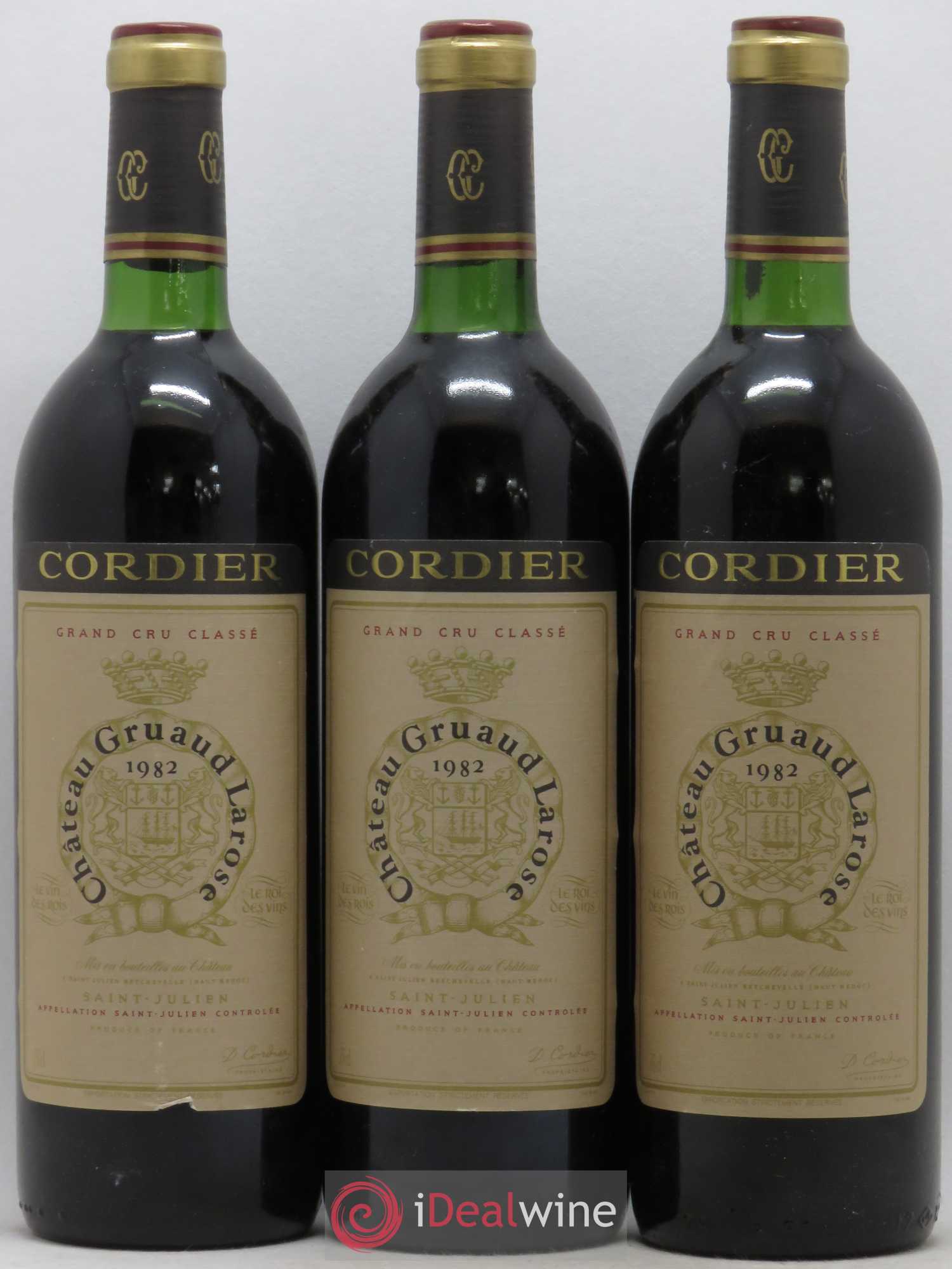 Château Gruaud Larose 2ème Grand Cru Classé 1982 - Lot de 12 bouteilles - 1