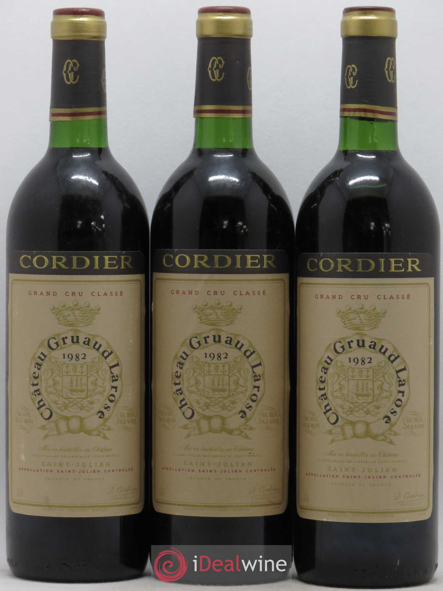 Château Gruaud Larose 2ème Grand Cru Classé 1982 - Lot de 12 bouteilles - 3