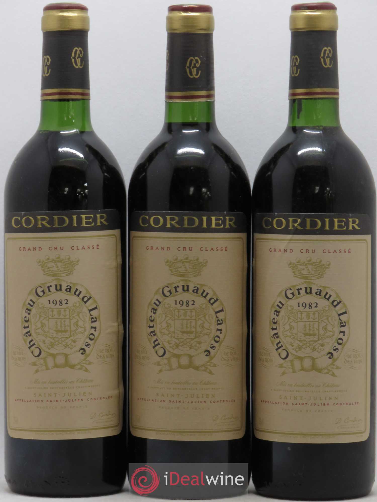 Château Gruaud Larose 2ème Grand Cru Classé 1982 - Lot de 12 bouteilles - 4