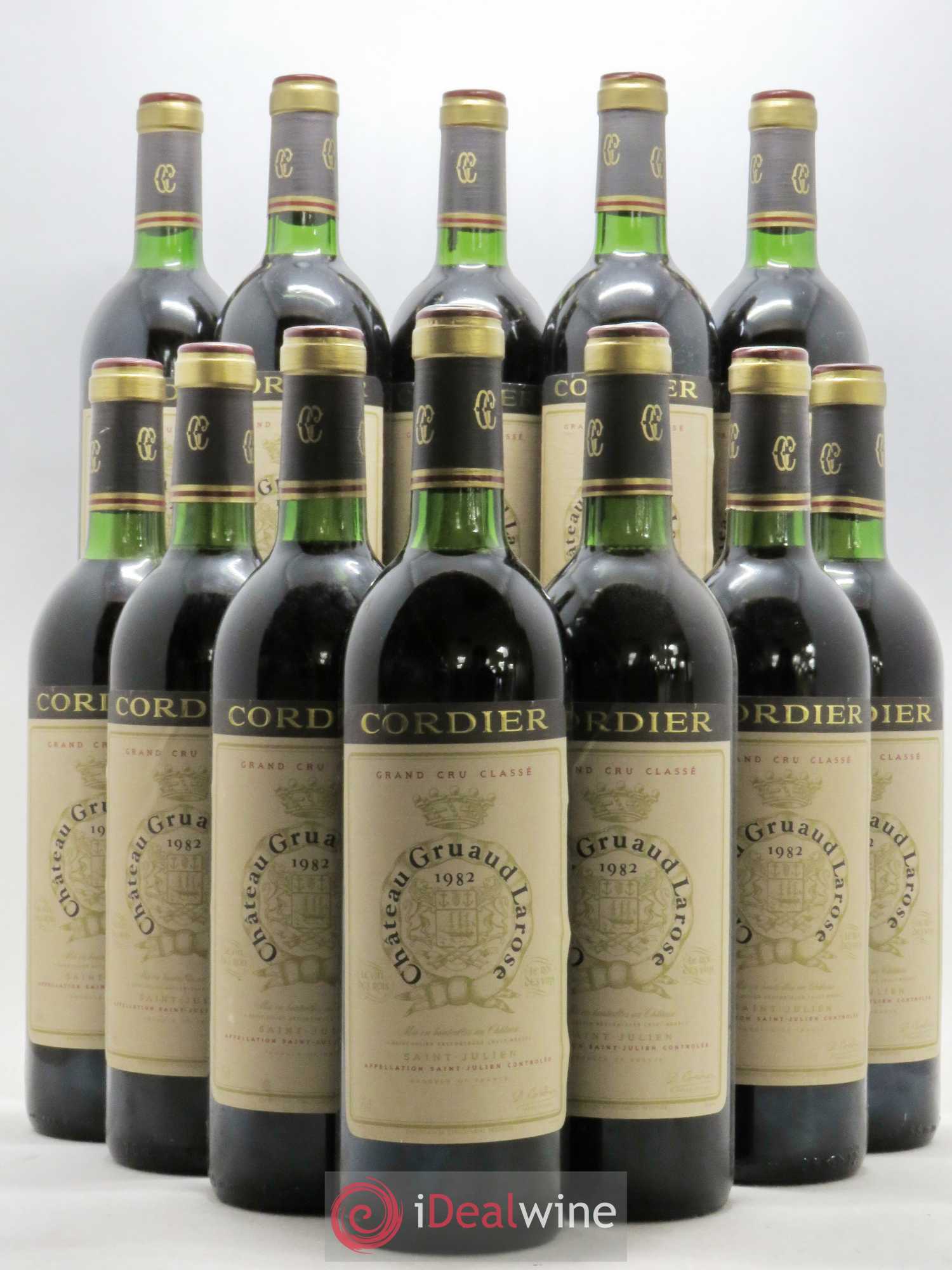 Château Gruaud Larose 2ème Grand Cru Classé 1982 - Lot de 12 bouteilles - 0