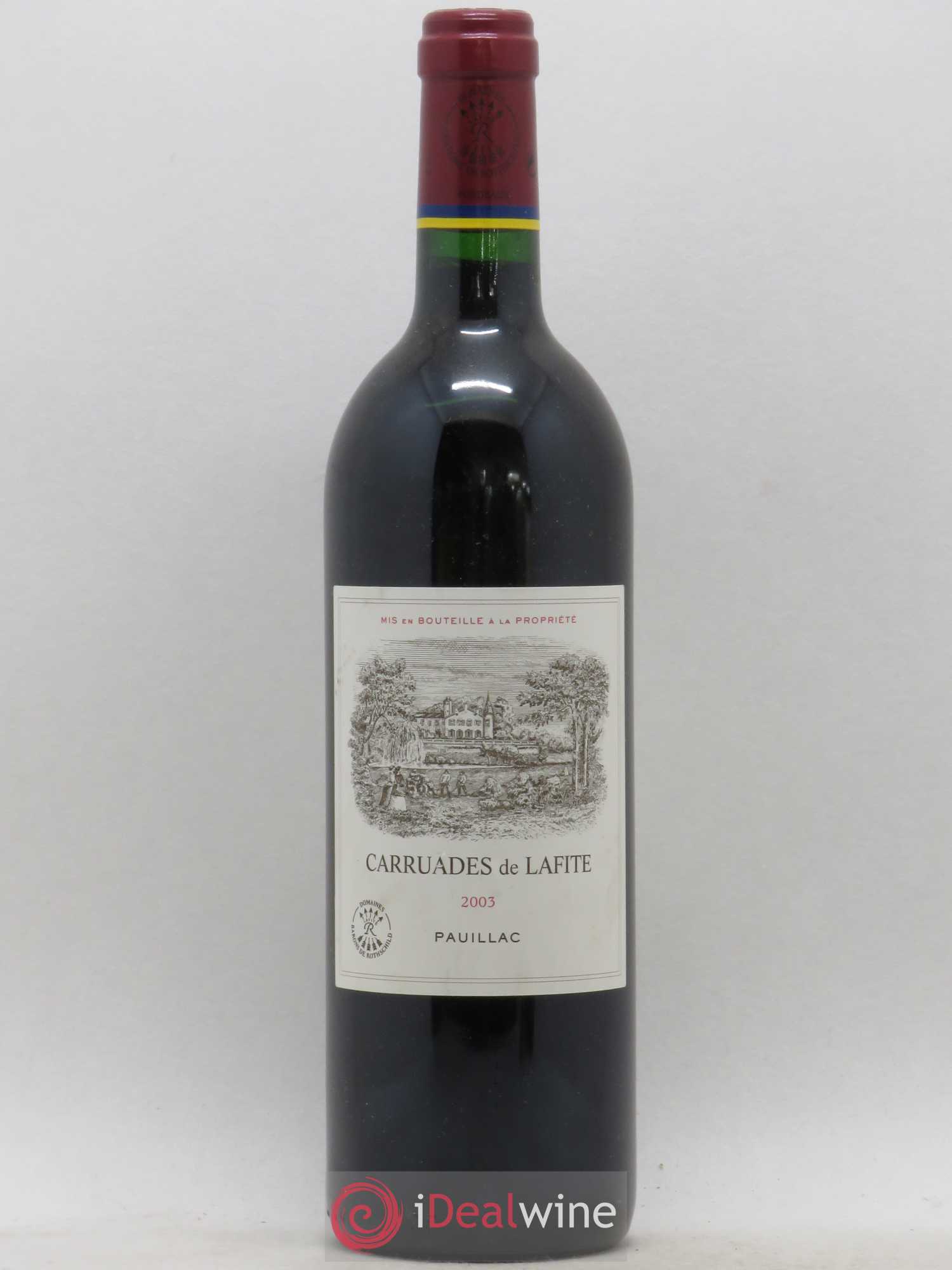 Carruades de Lafite Rothschild Second Vin 2003 - Lot de 1 bouteille - 0