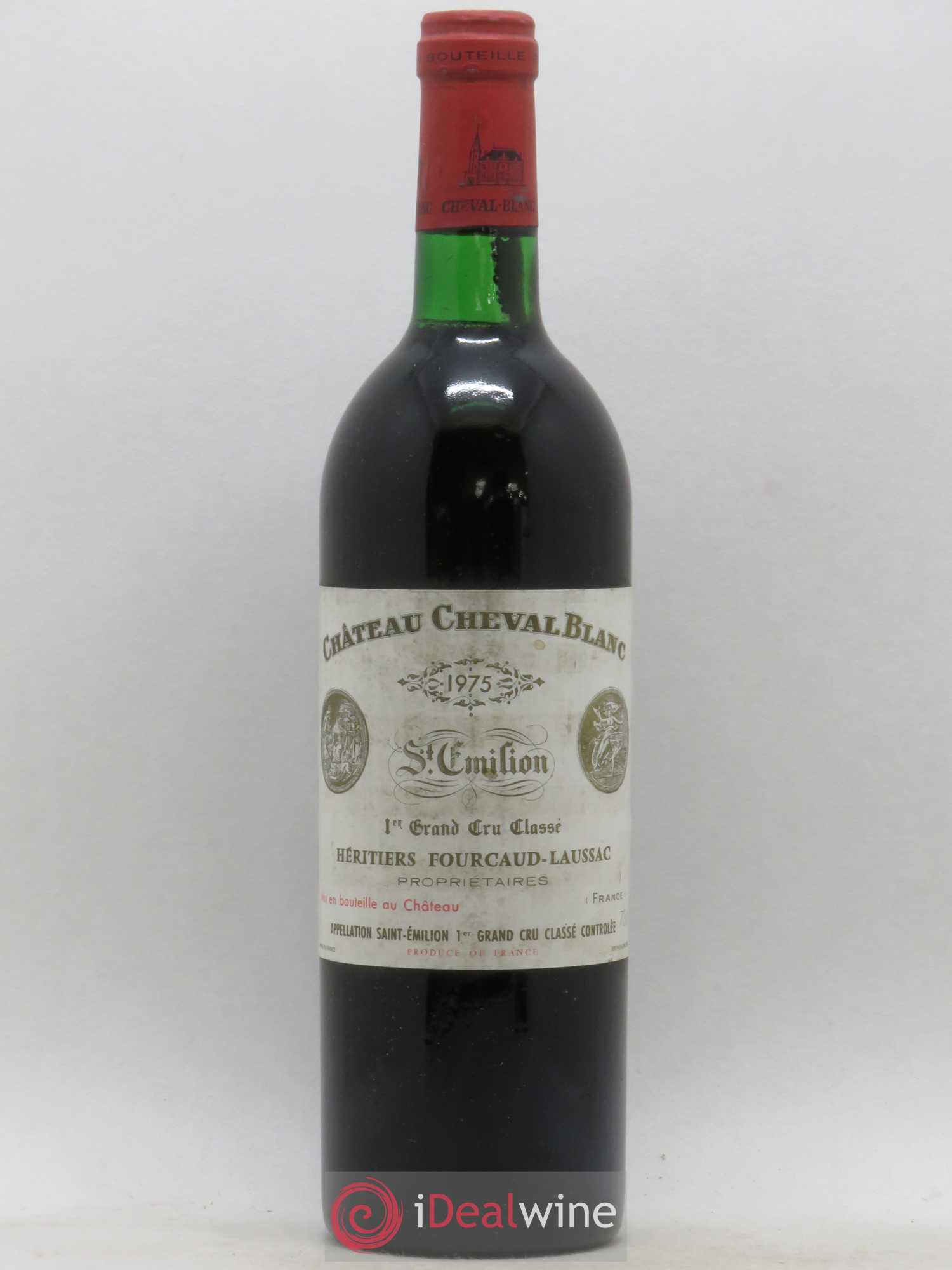 Château Cheval Blanc 1er Grand Cru Classé A 1975 - Lot de 1 bouteille - 0