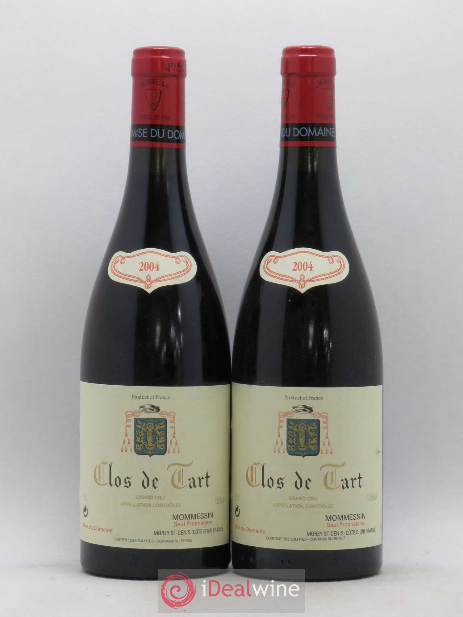 Clos de Tart Grand Cru Clos de Tart 2004 - Lot de 2 bouteilles - 0