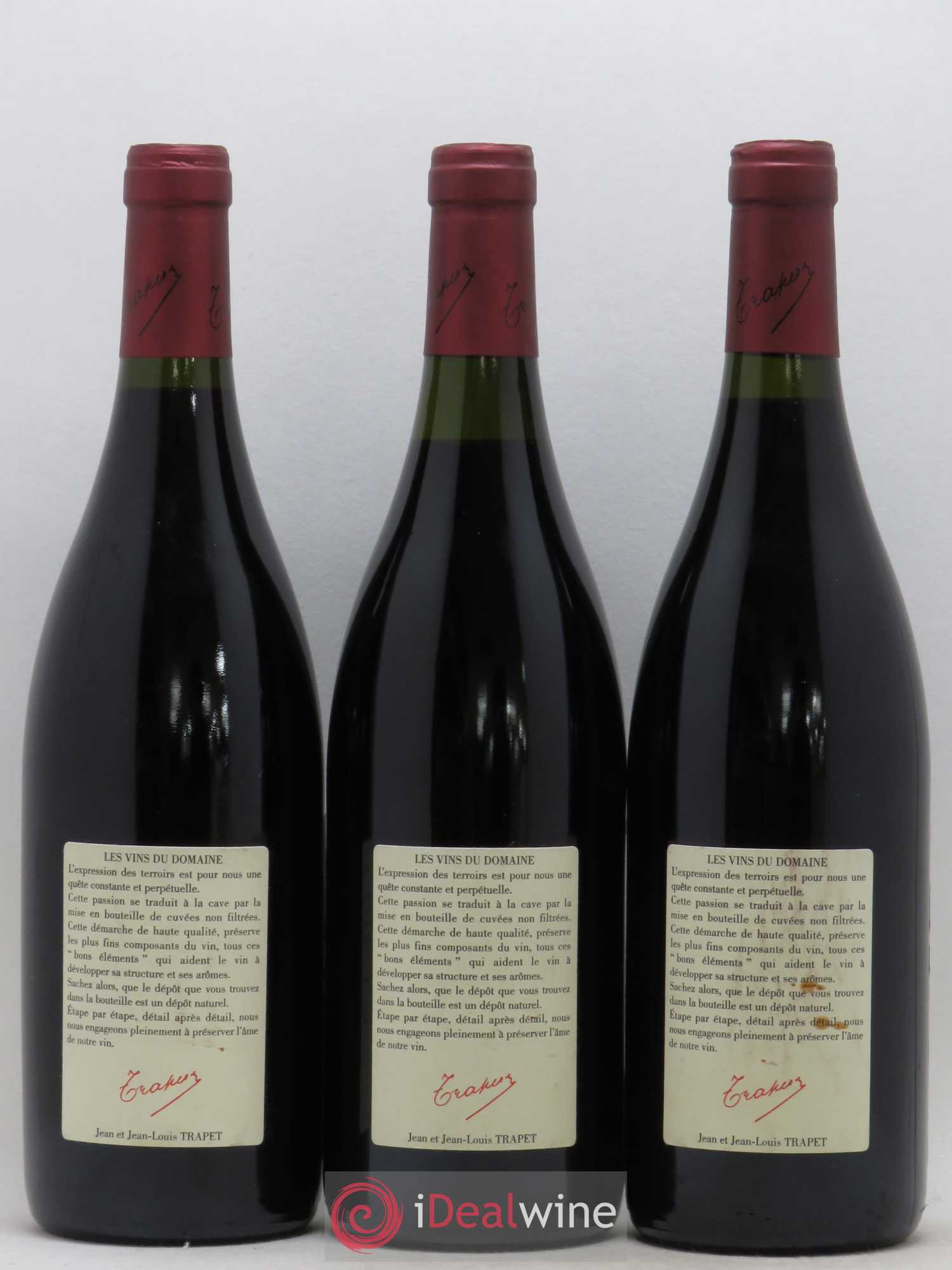 Chambertin Grand Cru Domaine Trapet 1999 - Lot de 3 bouteilles - 1