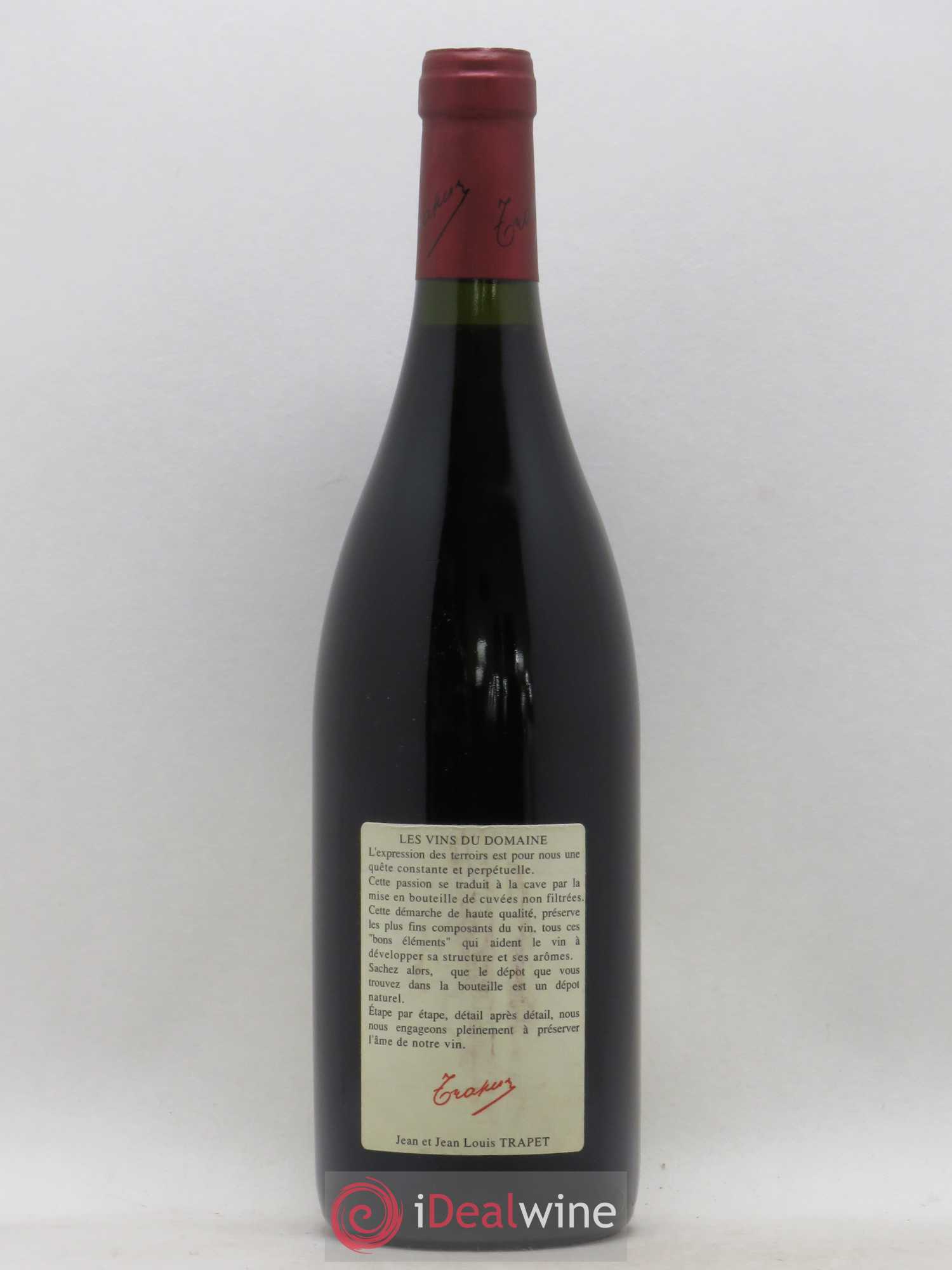 Chapelle-Chambertin Grand Cru Domaine Trapet 1999 - Lot de 1 bouteille - 1