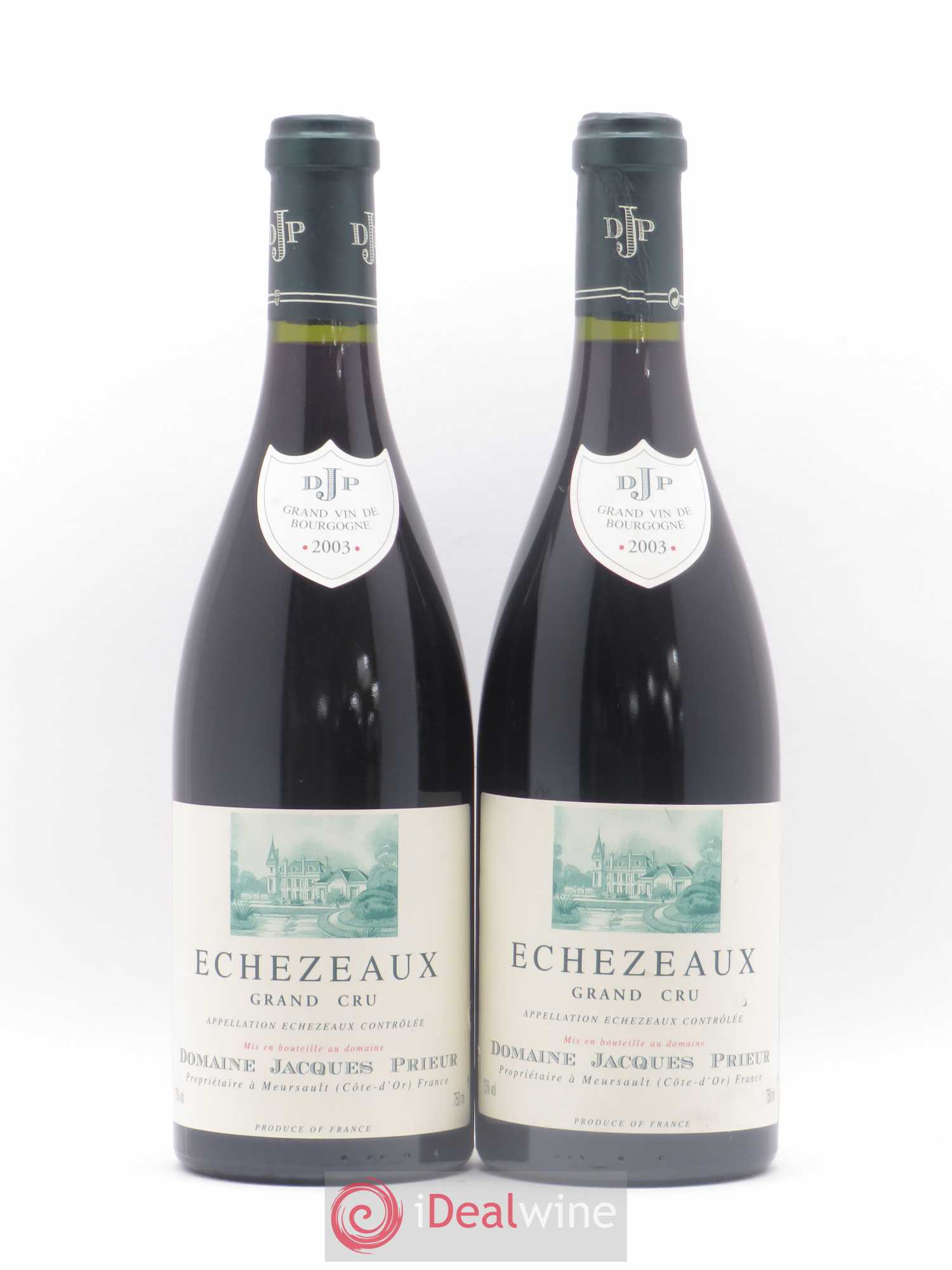 Echezeaux Grand Cru Jacques Prieur (Domaine) 2003 - Lot de 2 bouteilles - 0