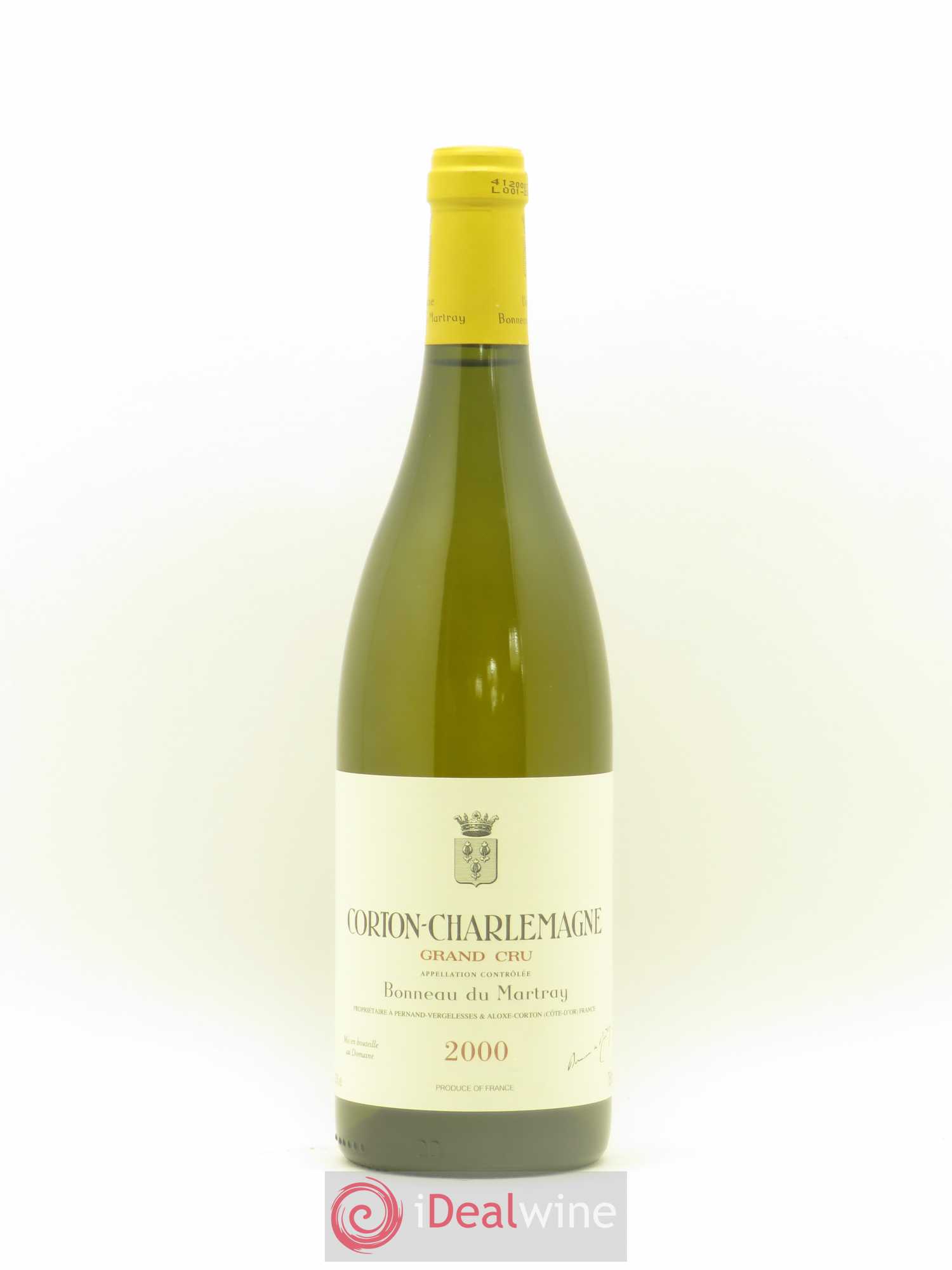 Corton-Charlemagne Grand Cru Bonneau du Martray (Domaine) 2000 - Lot de 1 bouteille - 0