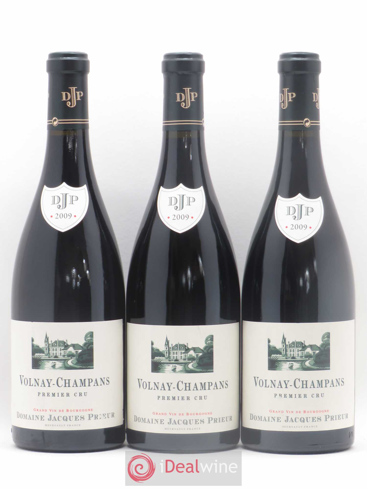 Volnay 1er Cru Champans Jacques Prieur (Domaine) 2009 - Lot de 3 bouteilles - 0