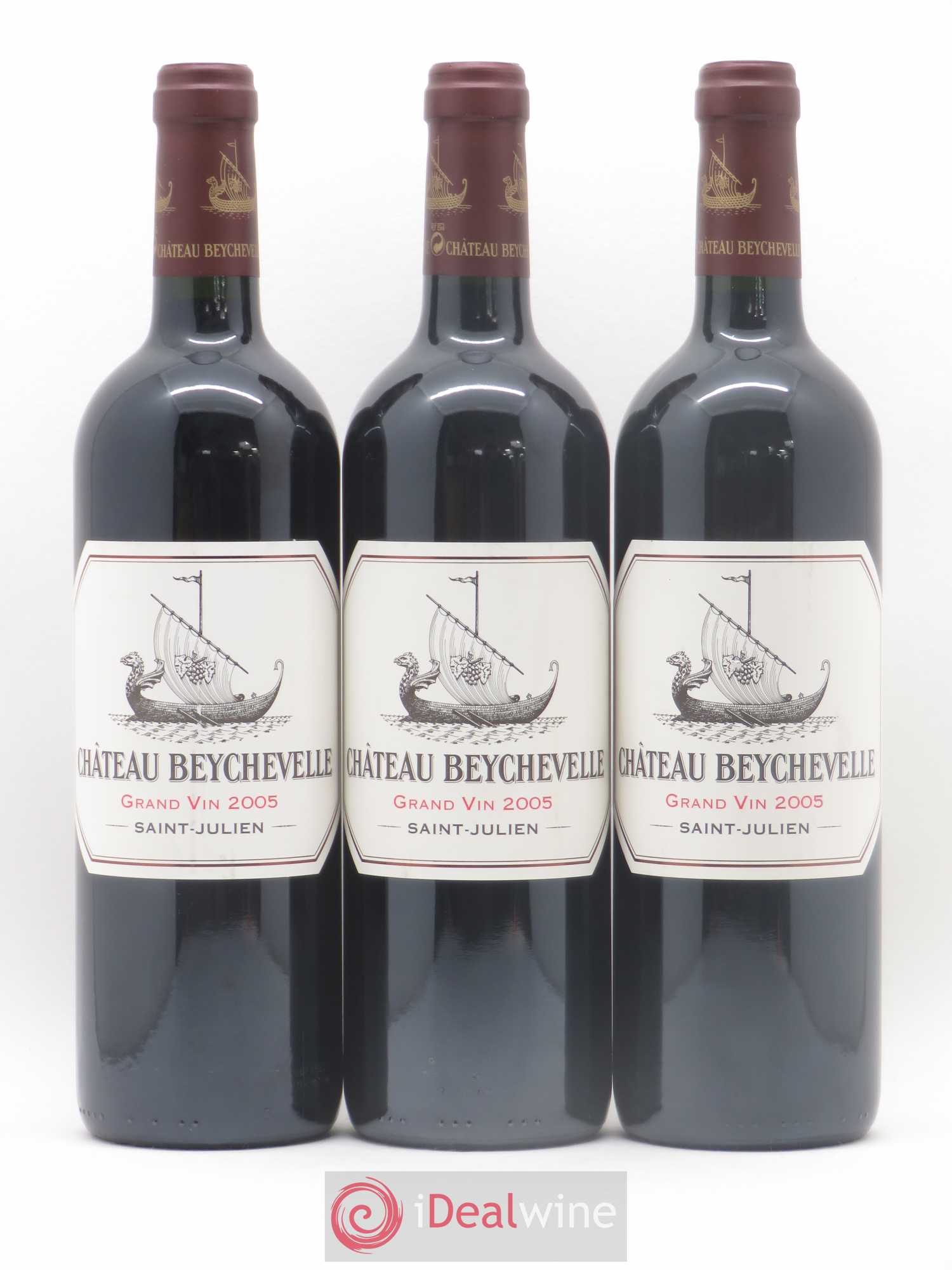 Château Beychevelle 4ème Grand Cru Classé 2005 - Lot de 6 bouteilles - 1