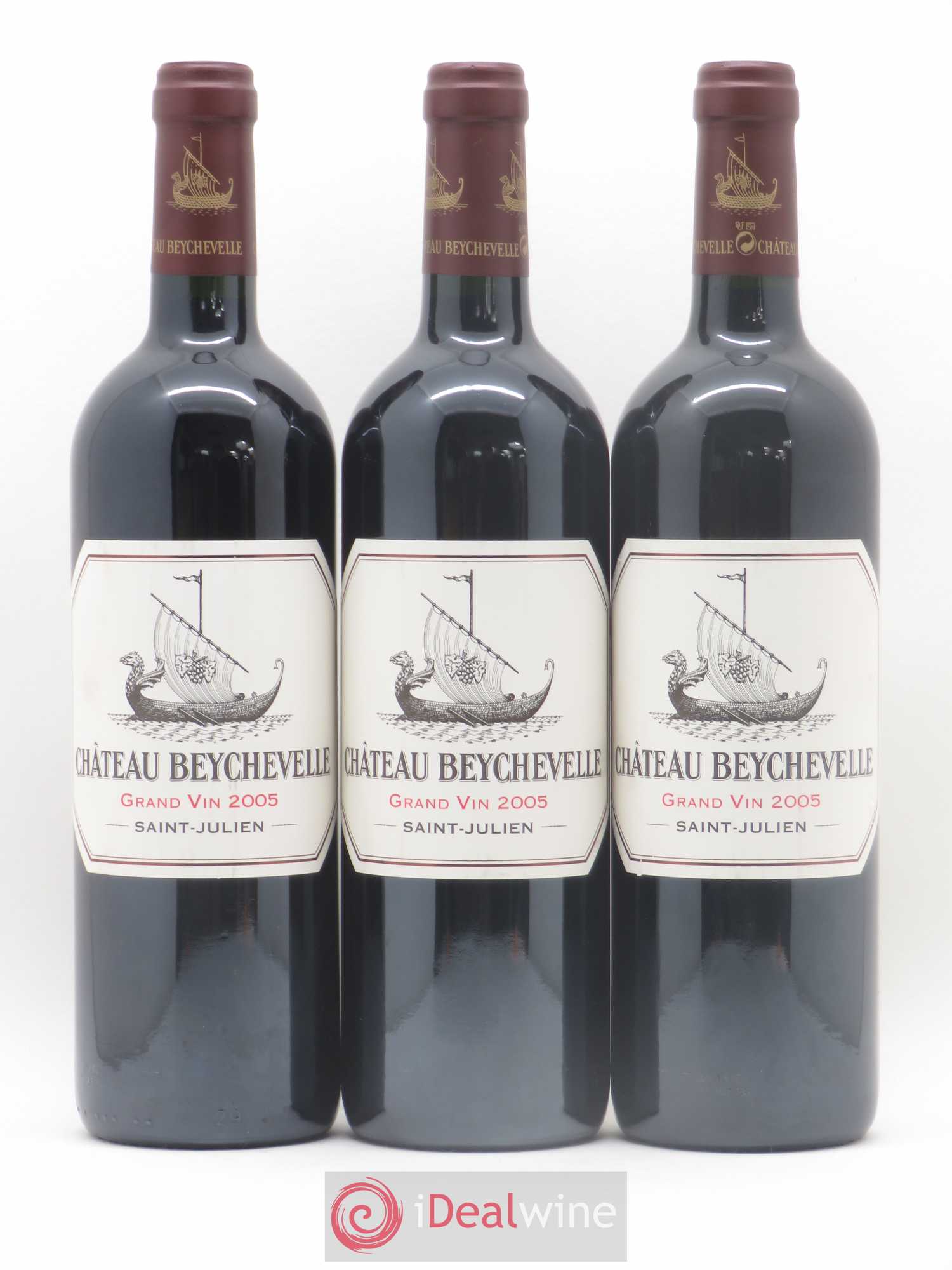 Château Beychevelle 4ème Grand Cru Classé 2005 - Lot de 6 bouteilles - 2