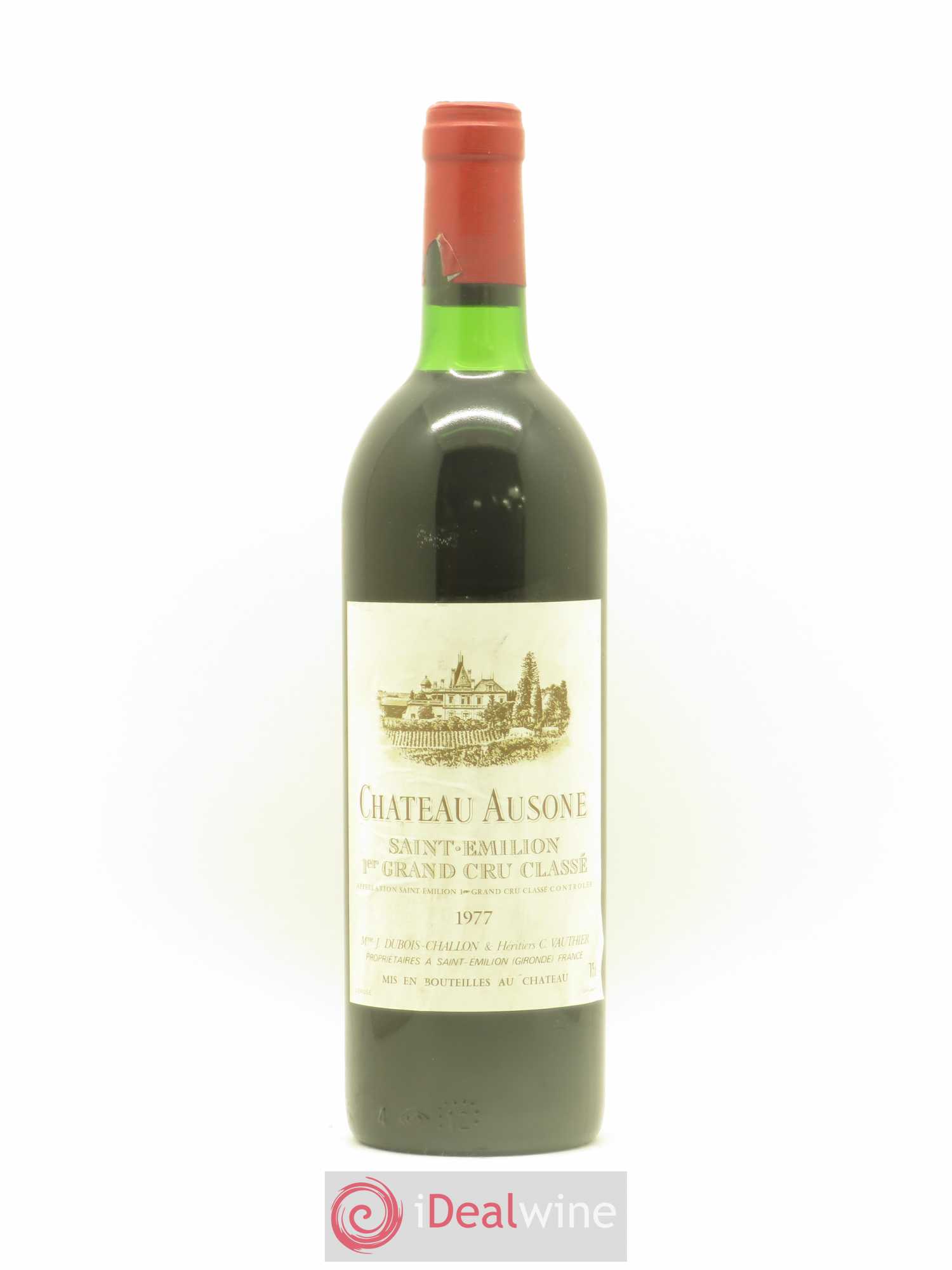 Château Ausone 1er Grand Cru Classé A 1977 - Lot de 1 bouteille - 0