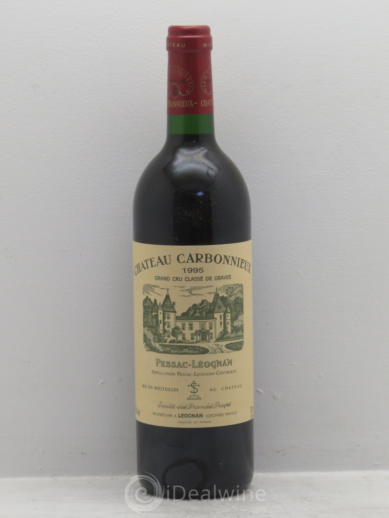 Château Carbonnieux Cru Classé de Graves 1995 - Lot de 6 bouteilles - 0