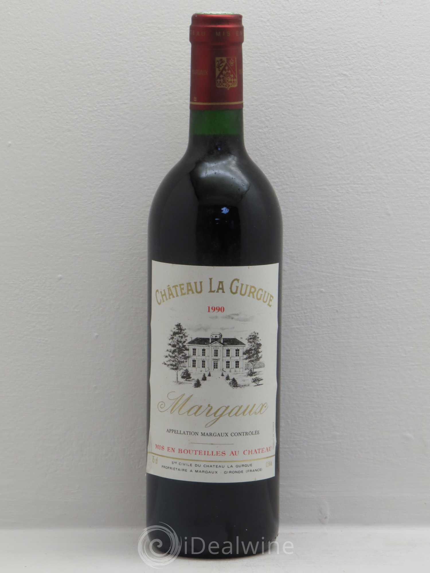 Château la Gurgue Cru Bourgeois 1990 - Lot de 6 bouteilles - 0