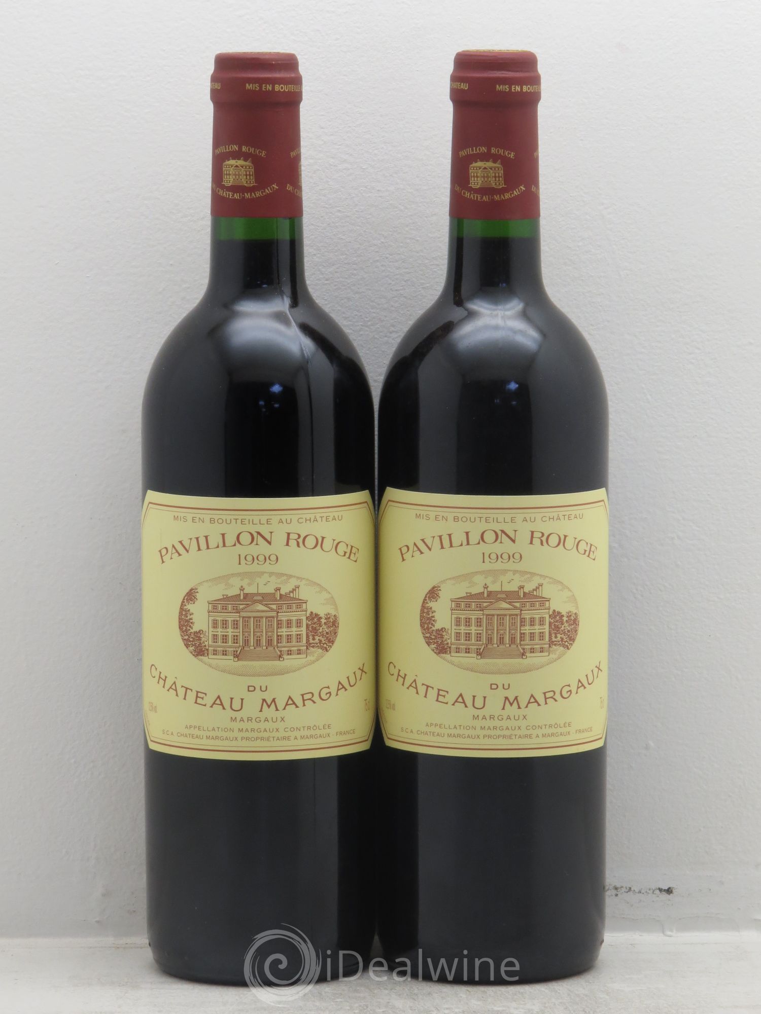 Pavillon Rouge du Château Margaux Second Vin 1999 - Lot de 2 bouteilles - 0