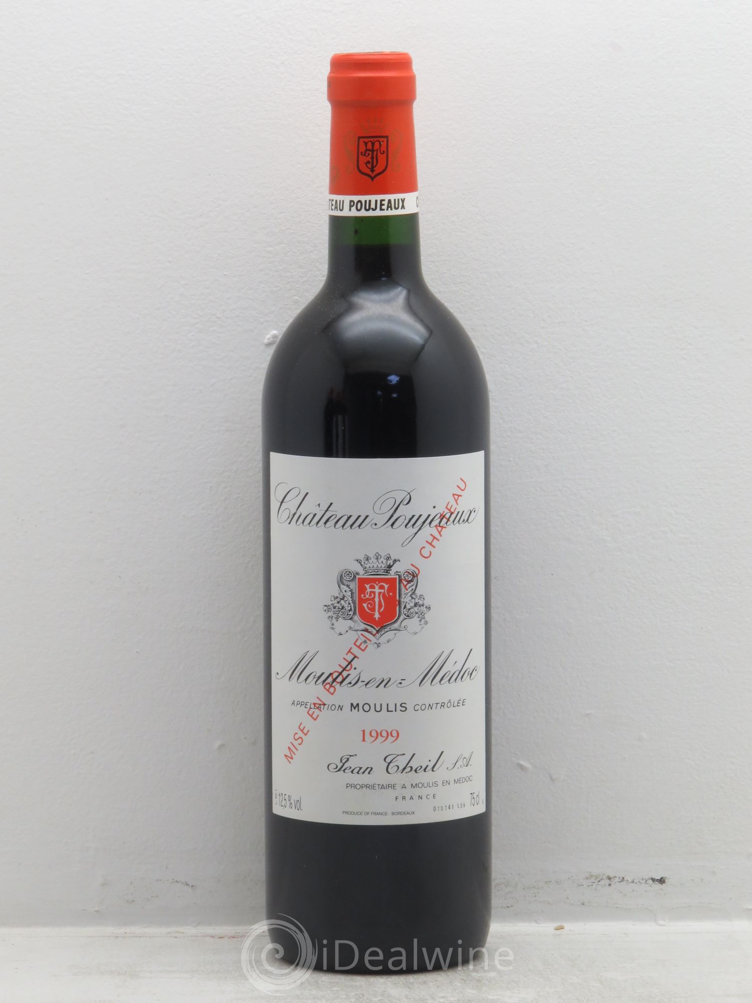 Château Poujeaux 1999 - Lot de 6 bouteilles - 0