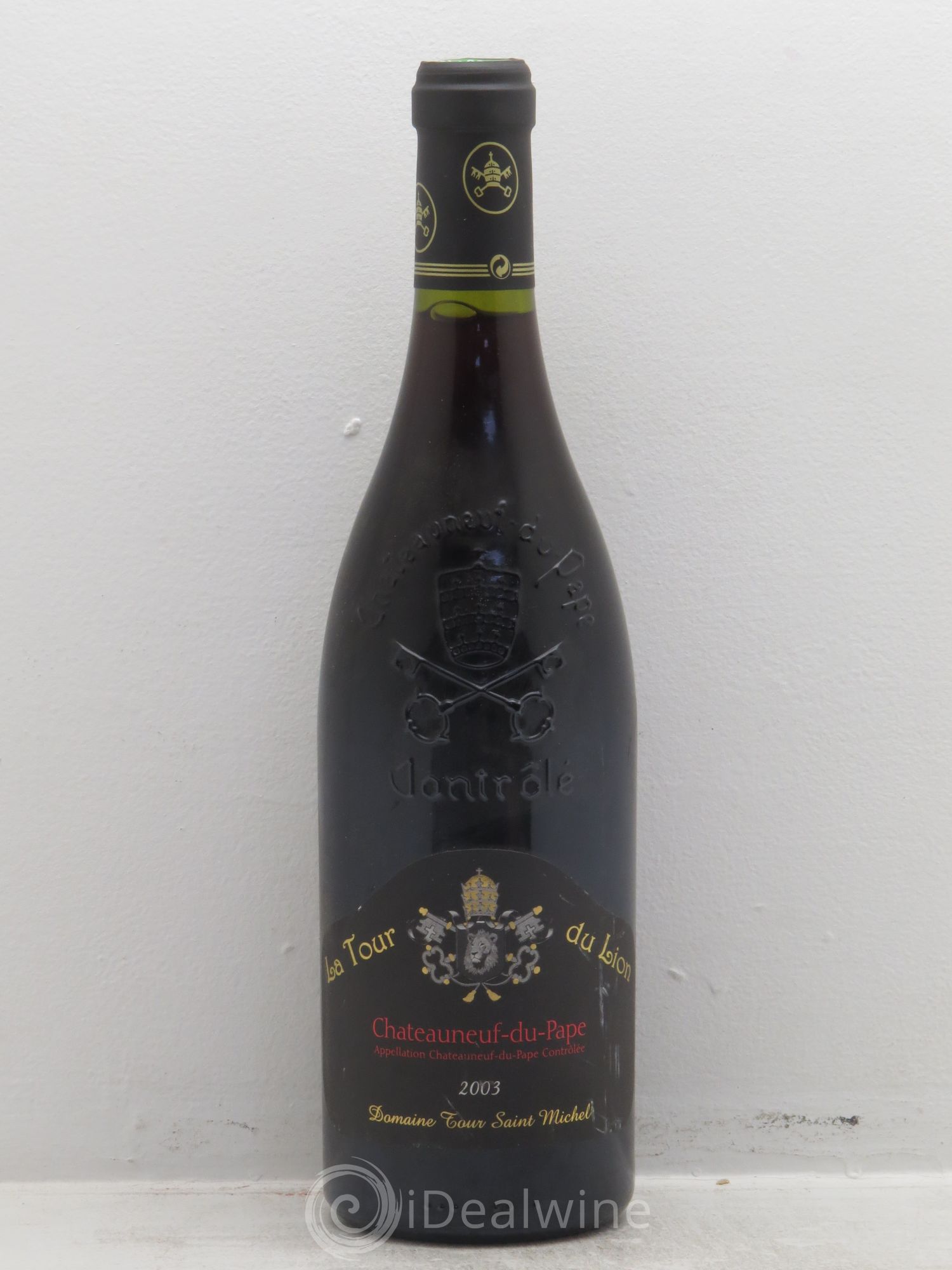 Châteauneuf-du-Pape La Tour du Lion - Domaine Tour Saint Michel 2003 - Posten von 1 Flasche - 0