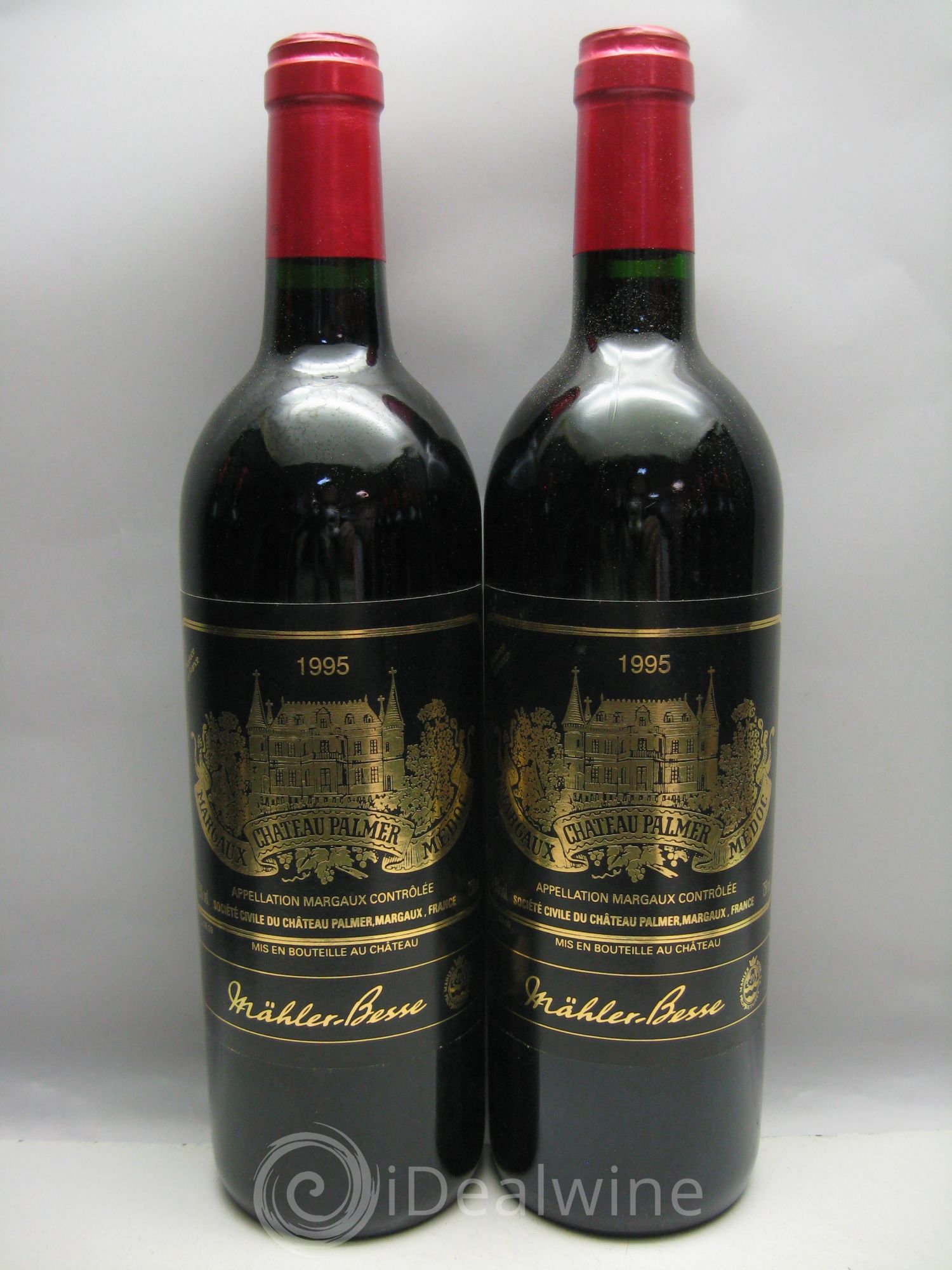 Château Palmer 3ème Grand Cru Classé 1995 - Lot de 12 bouteilles - 1