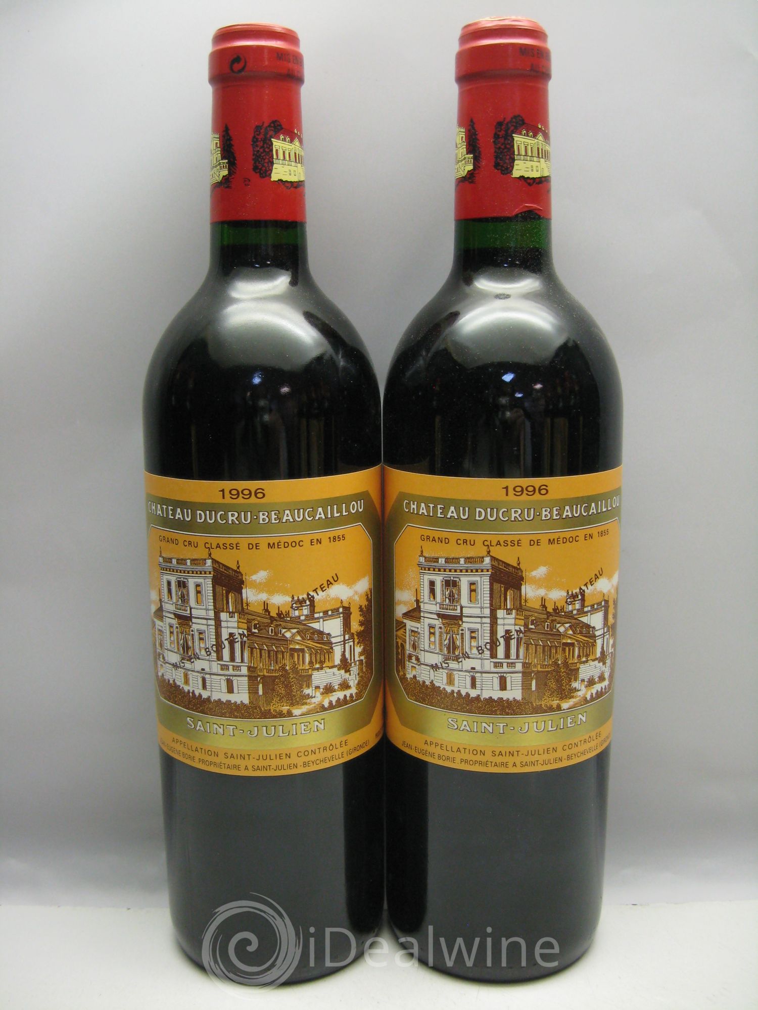 Château Ducru Beaucaillou 2ème Grand Cru Classé 1996 - Lot de 12 bouteilles - 1