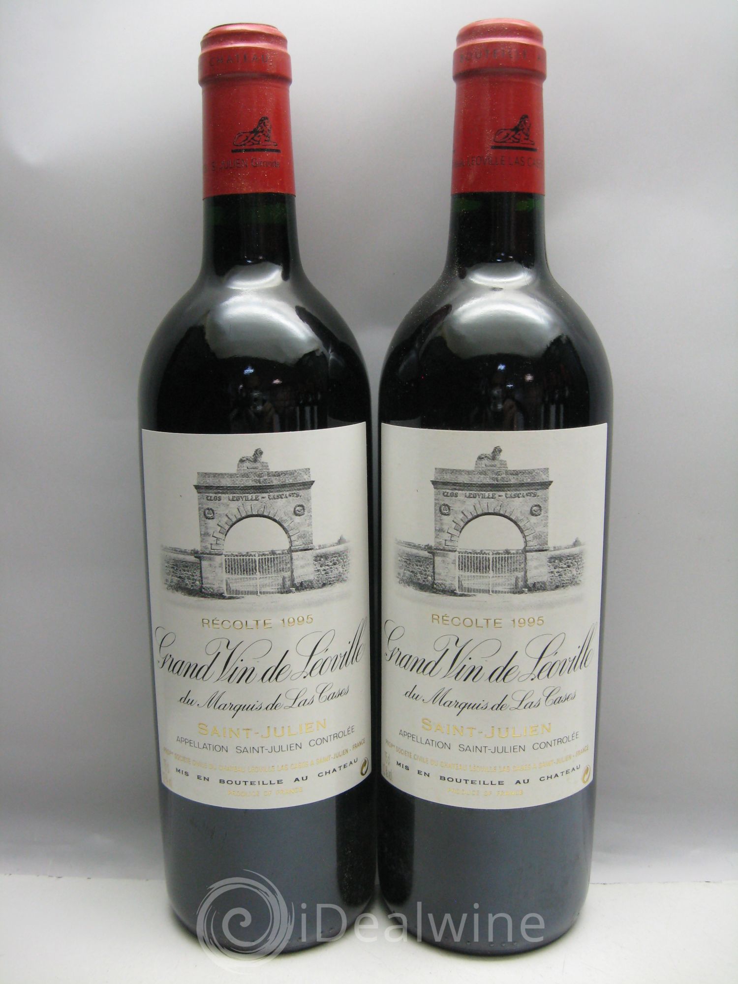 Château Léoville Las Cases 2ème Grand Cru Classé 1995 - Lot de 12 bouteilles - 2
