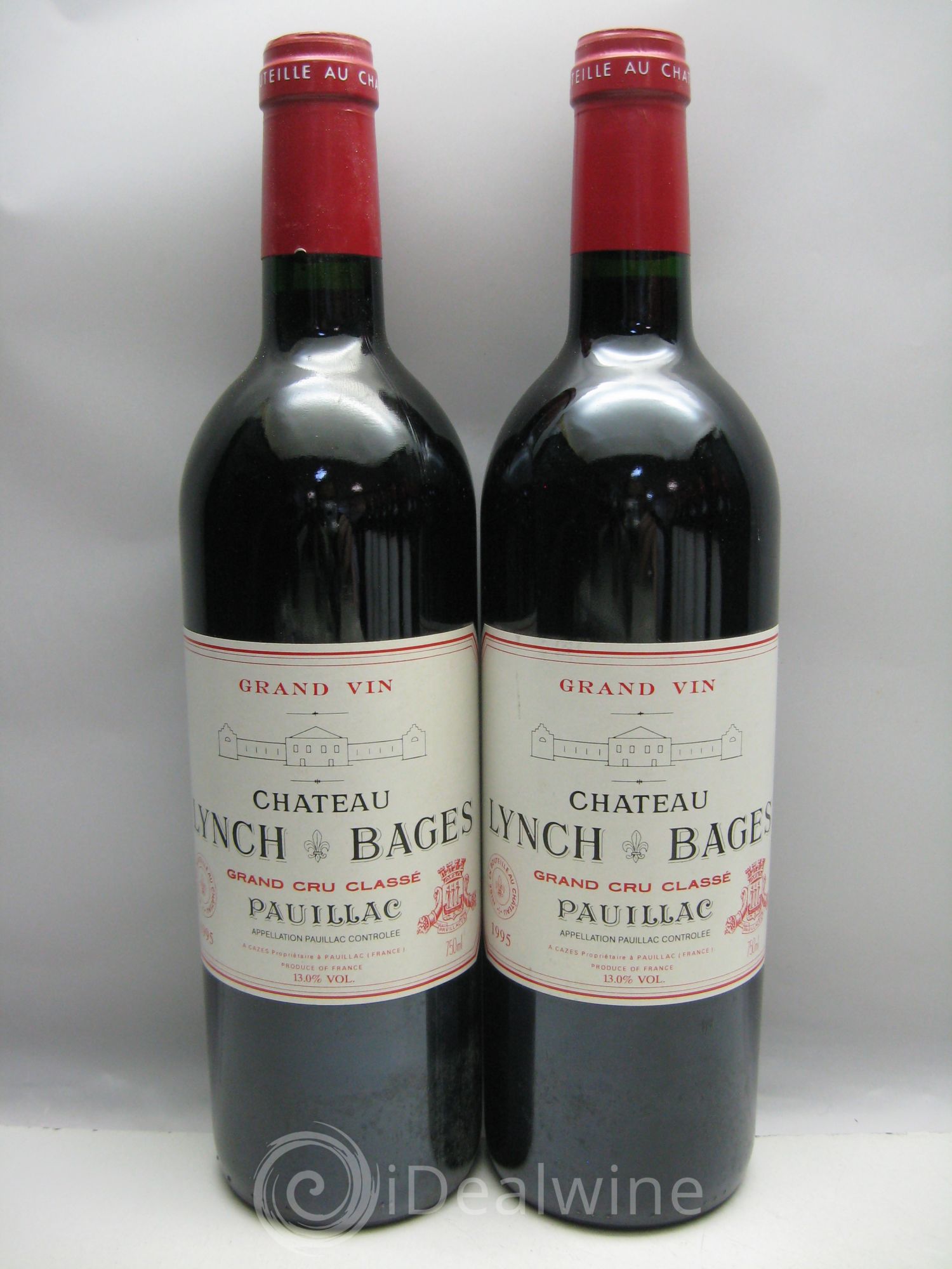 Château Lynch Bages 5ème Grand Cru Classé 1995 - Lot de 12 bouteilles - 0
