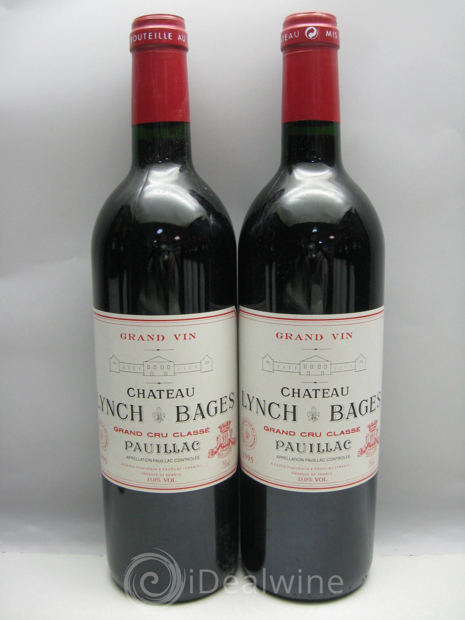 Château Lynch Bages 5ème Grand Cru Classé 1995 - Lot de 12 bouteilles - 1