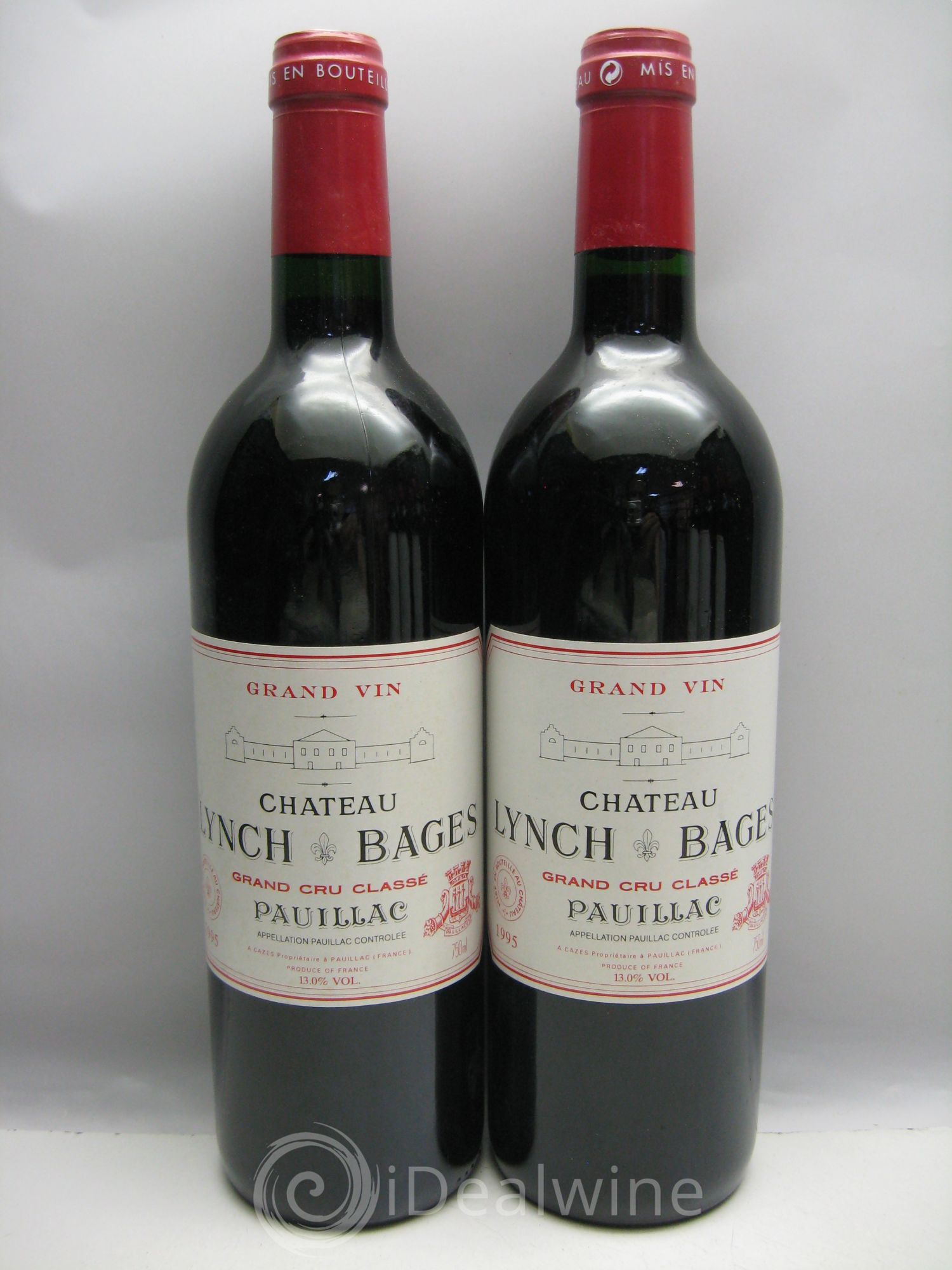 Château Lynch Bages 5ème Grand Cru Classé 1995 - Lot de 12 bouteilles - 2