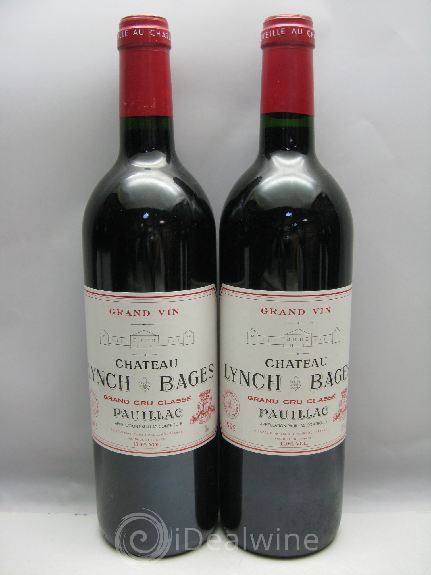 Château Lynch Bages 5ème Grand Cru Classé 1995 - Lot de 12 bouteilles - 4